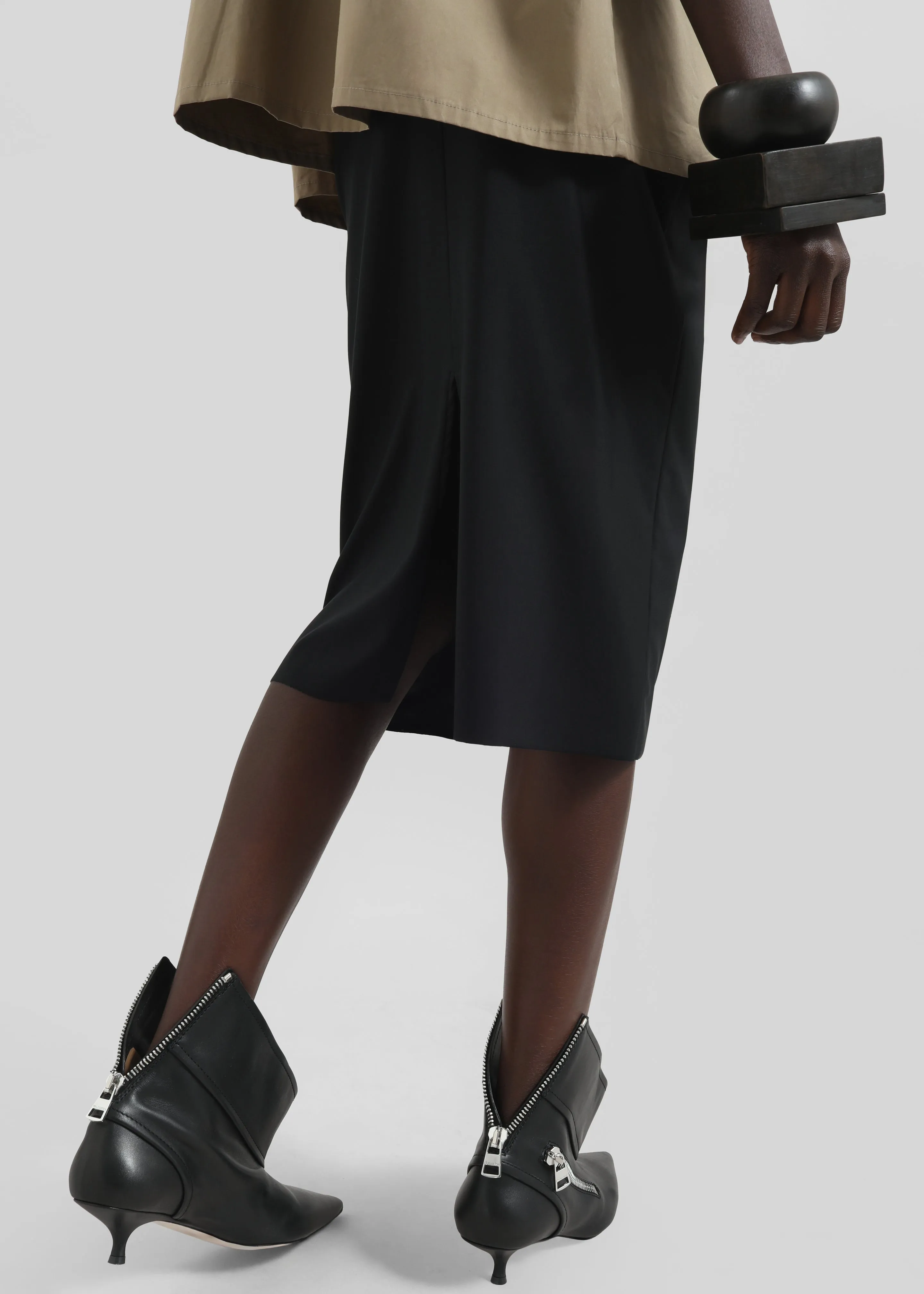 Viera Midi Skirt - Black sold by Frankie Shop product image thumbnail 3