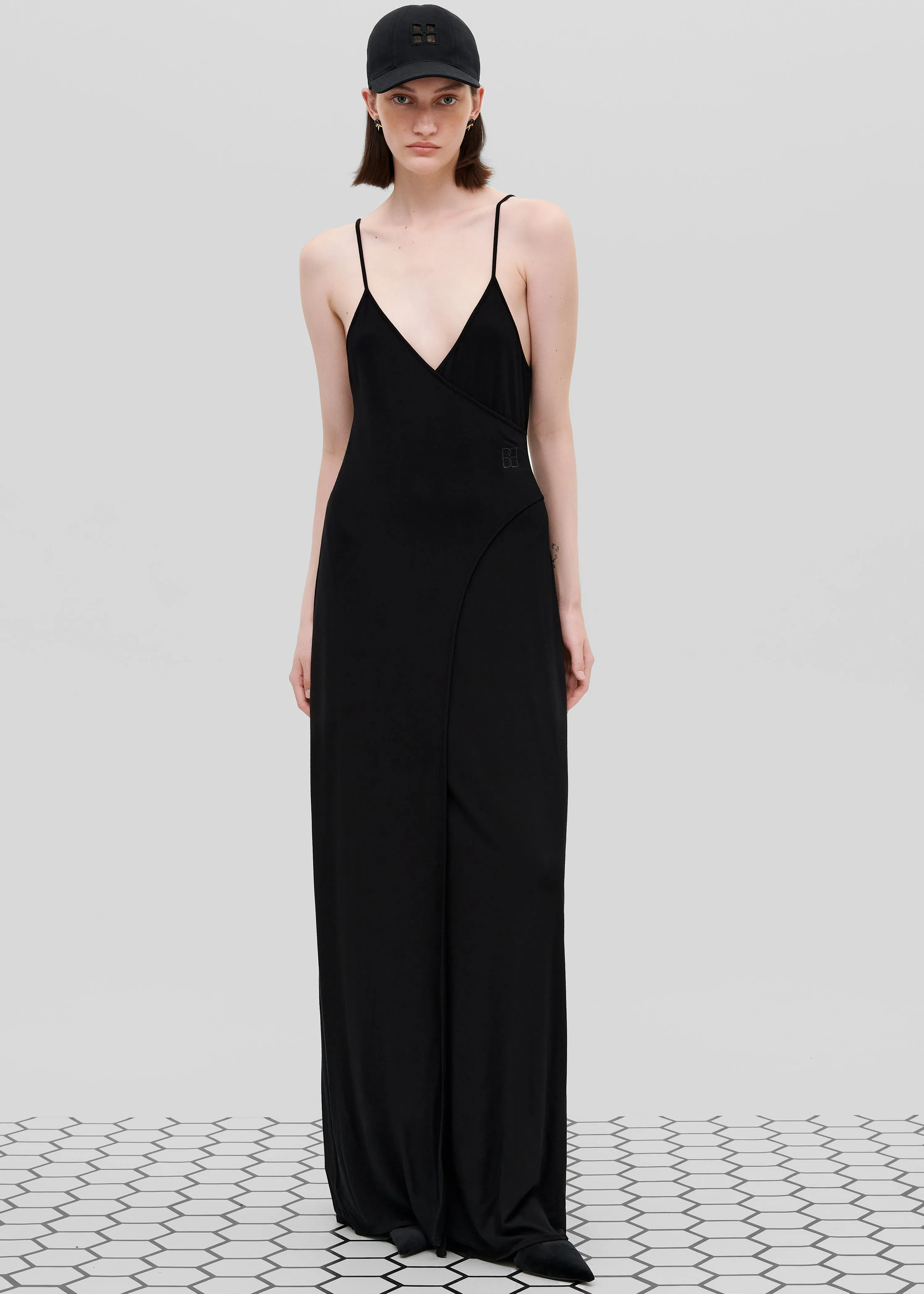 Bevza Wrap Sundress - Black sold by Frankie Shop product image thumbnail 2