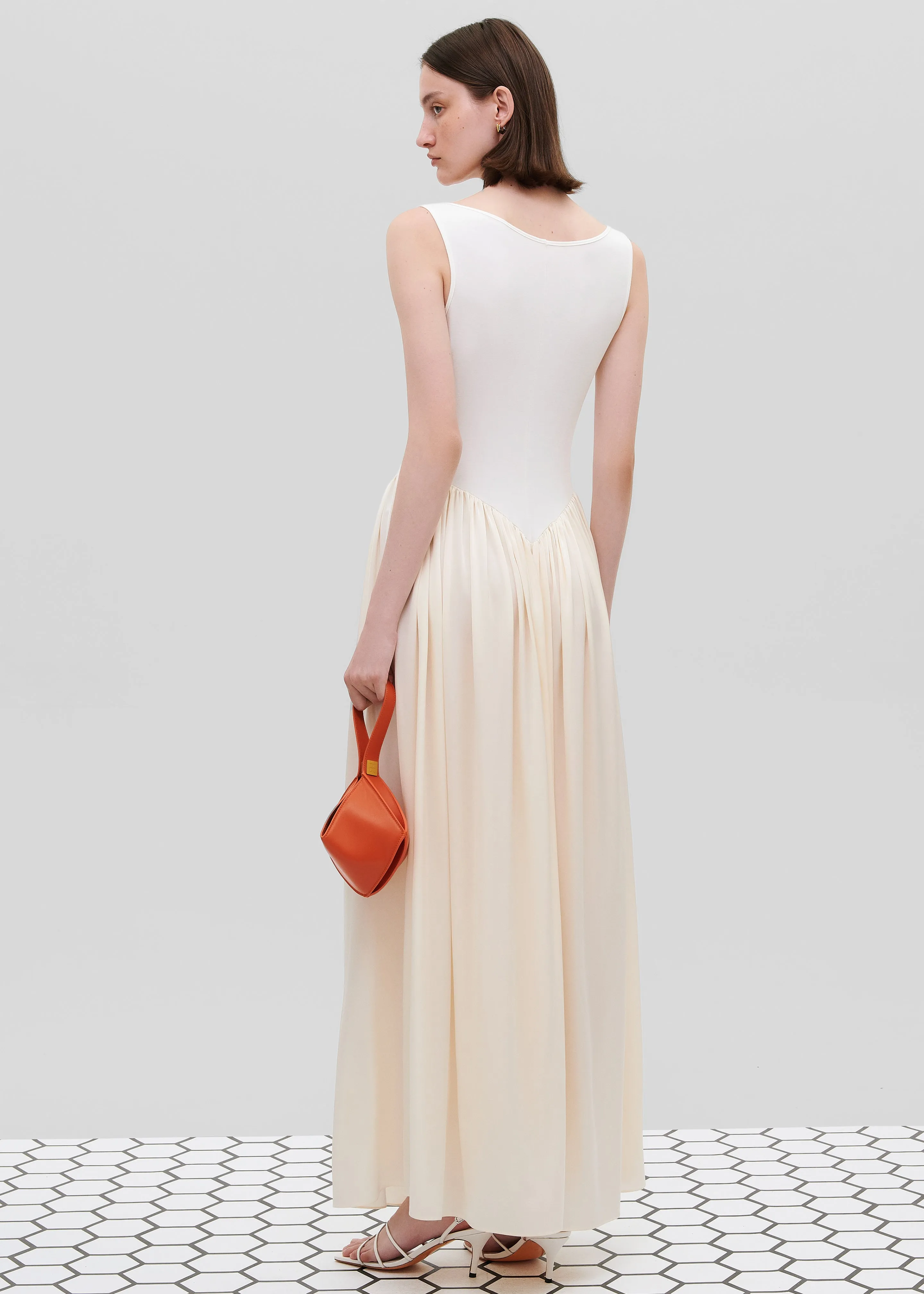 Bevza Anna Dress - Ivory sold by Frankie Shop product image thumbnail 3