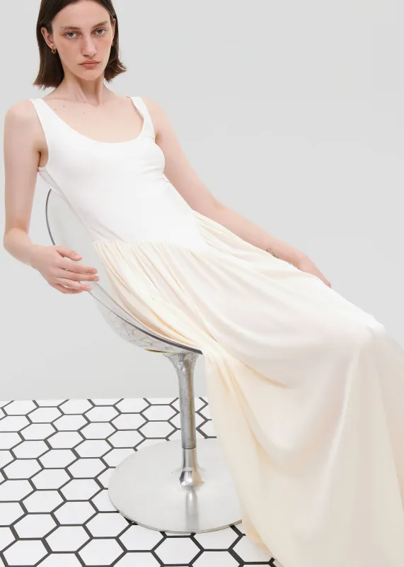 Bevza Anna Dress - Ivory sold by Frankie Shop