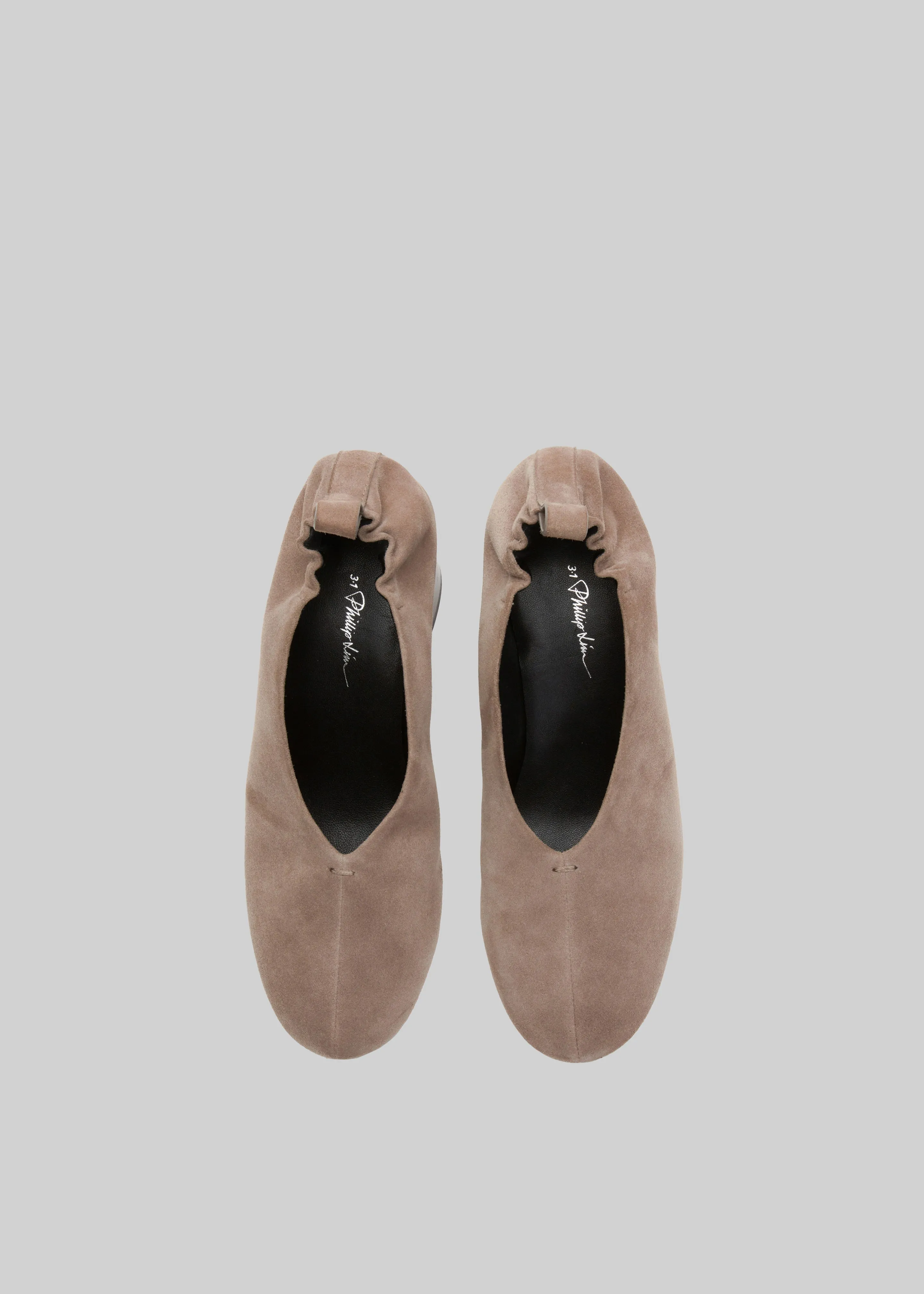 3.1 Phillip Lim Nadia Heeled Ballerina - Elephant Grey sold by Frankie Shop product image thumbnail 2