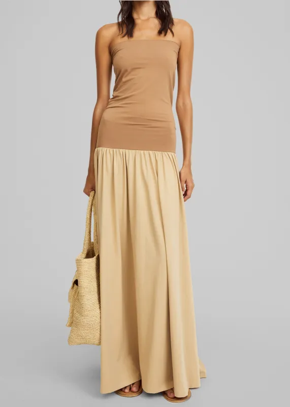 By Malene Birger Marciella Dress - Cornstalk made by By Malene Birger