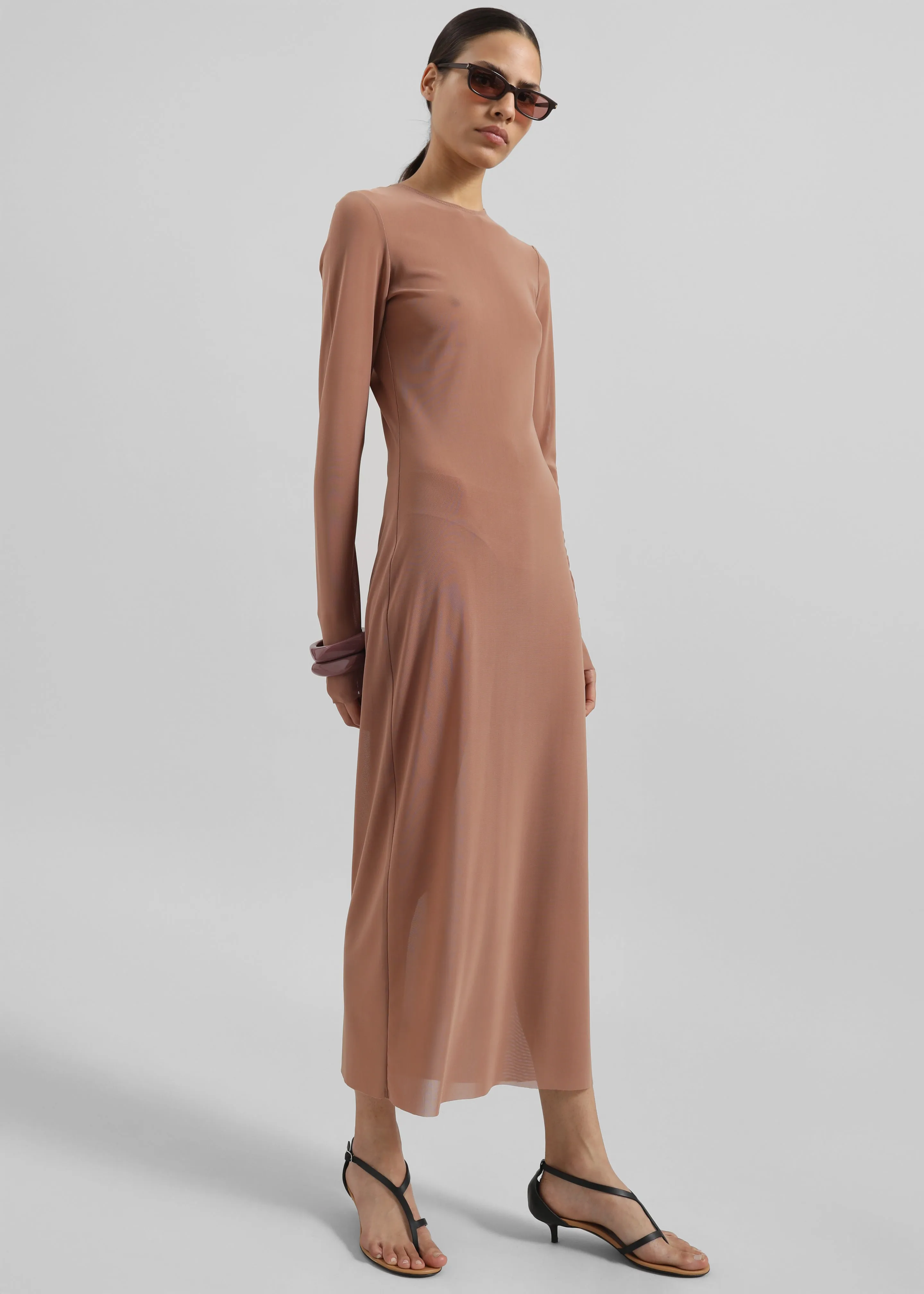 Gudu Dress #04 - Brown sold by Frankie Shop product image thumbnail 4