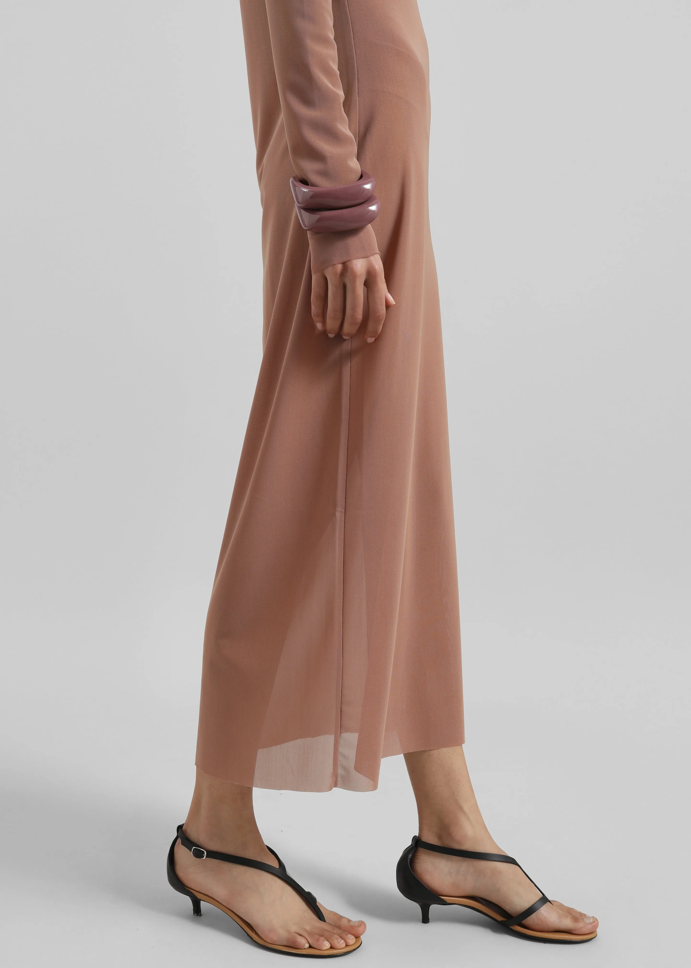 Gudu Dress #04 - Brown sold by Frankie Shop product image thumbnail 5