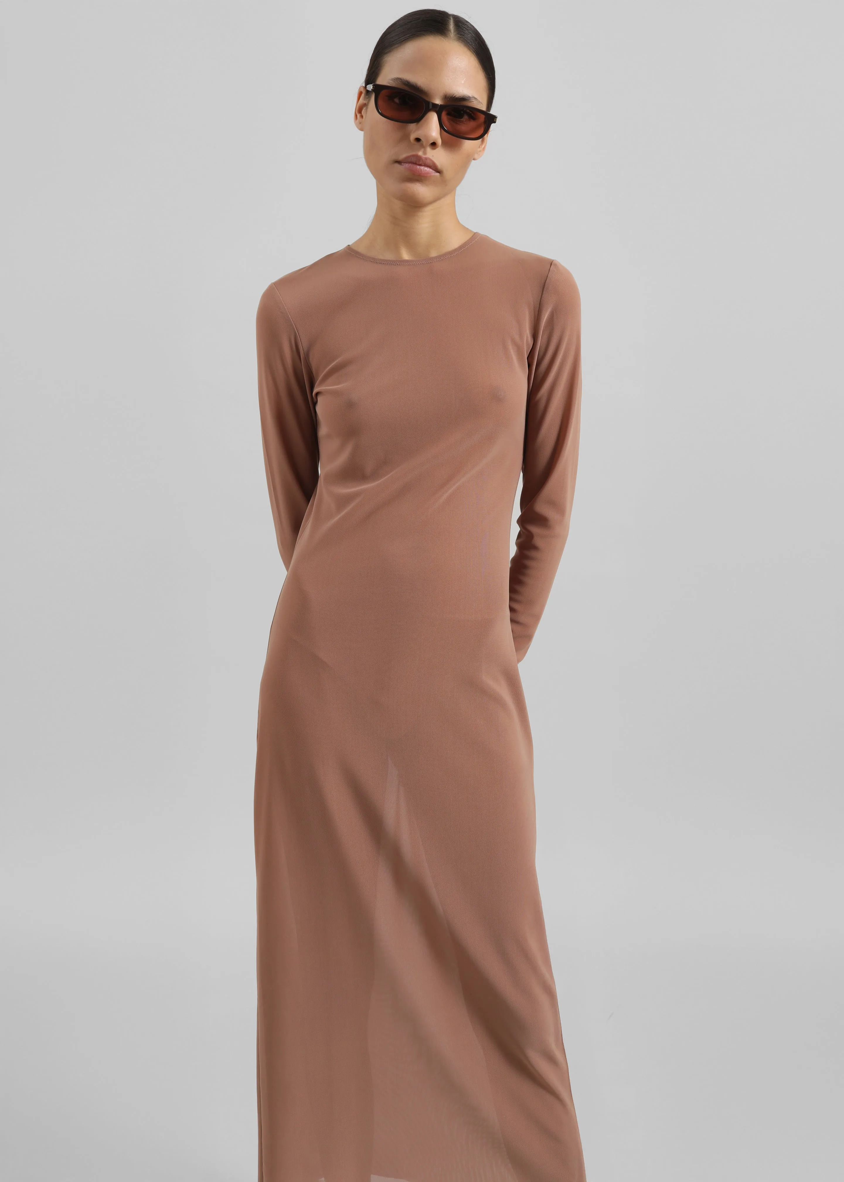 Gudu Dress #04 - Brown sold by Frankie Shop product image thumbnail 3