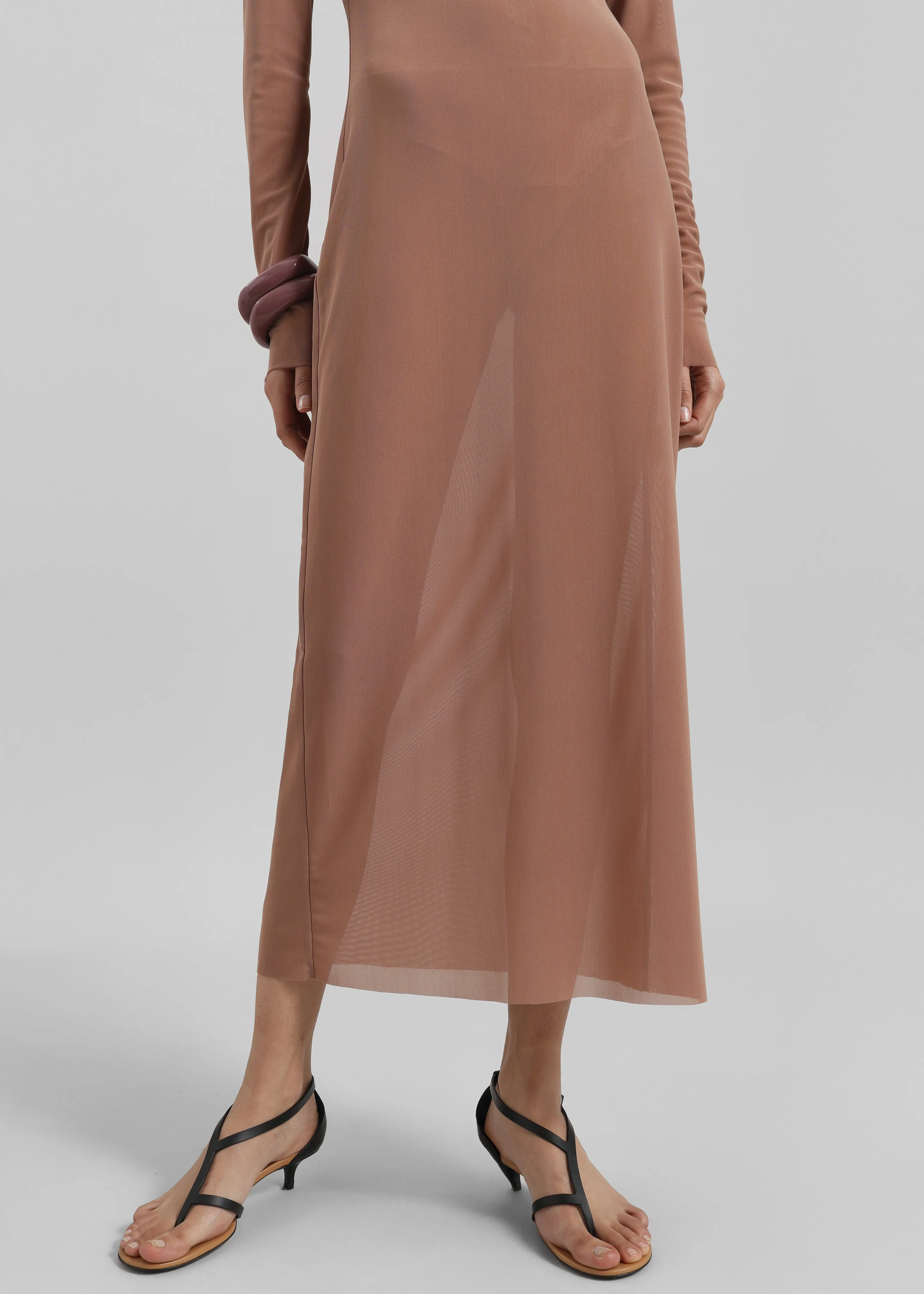 Gudu Dress #04 - Brown sold by Frankie Shop product image thumbnail 2