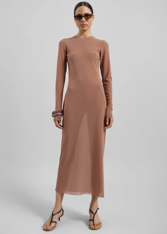 Gudu Dress #04 - Brown sold by Frankie Shop