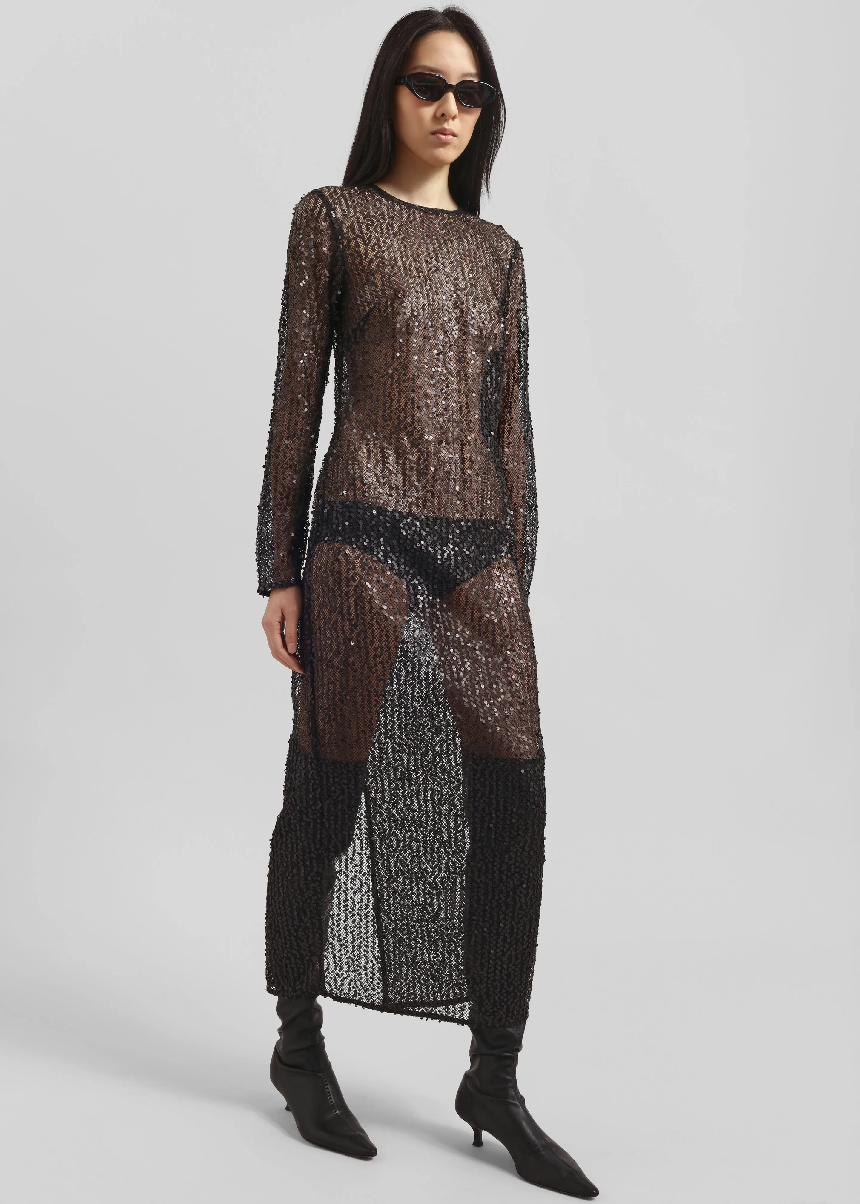 Samsøe Samsøe Samadda Dress - Black sold by Frankie Shop product image thumbnail 5