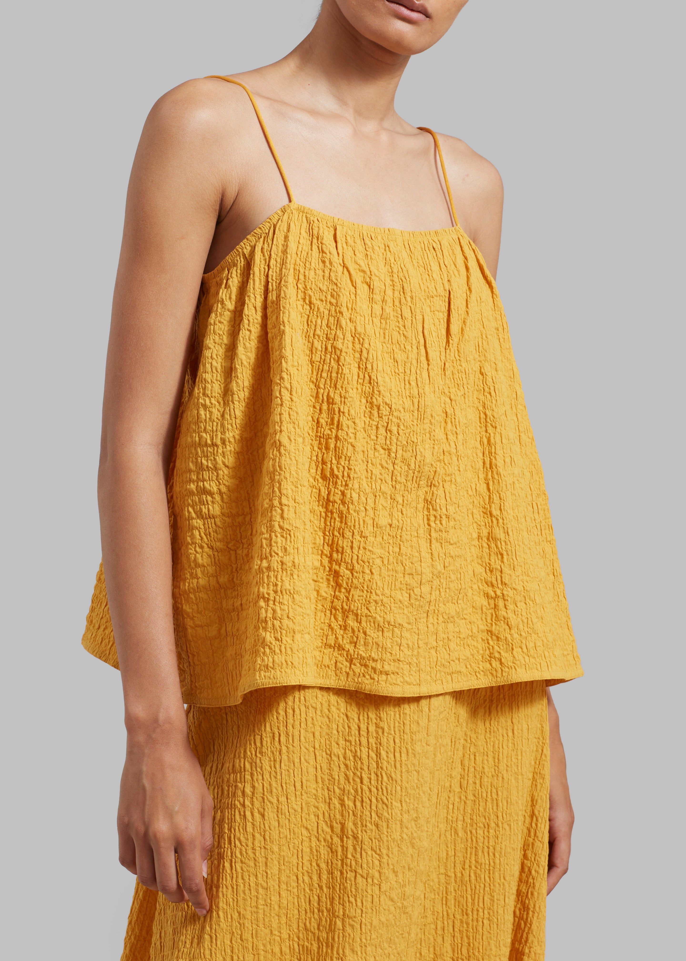 By Malene Birger Rosine Organic Cotton Top - Yellow Sunset sold by Frankie Shop product image thumbnail 5