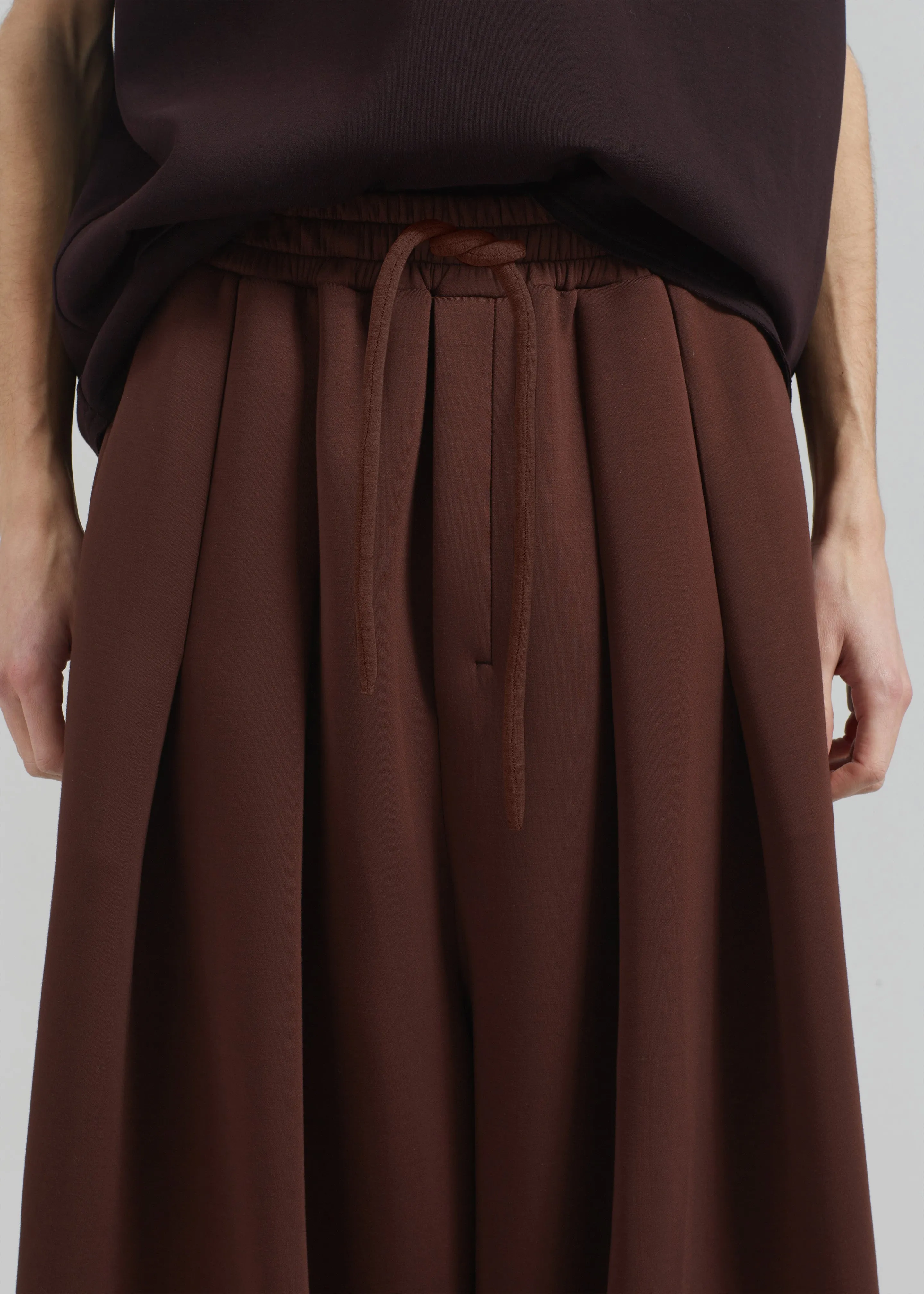 Tate Sweatpants - Brown sold by Frankie Shop product image thumbnail 3