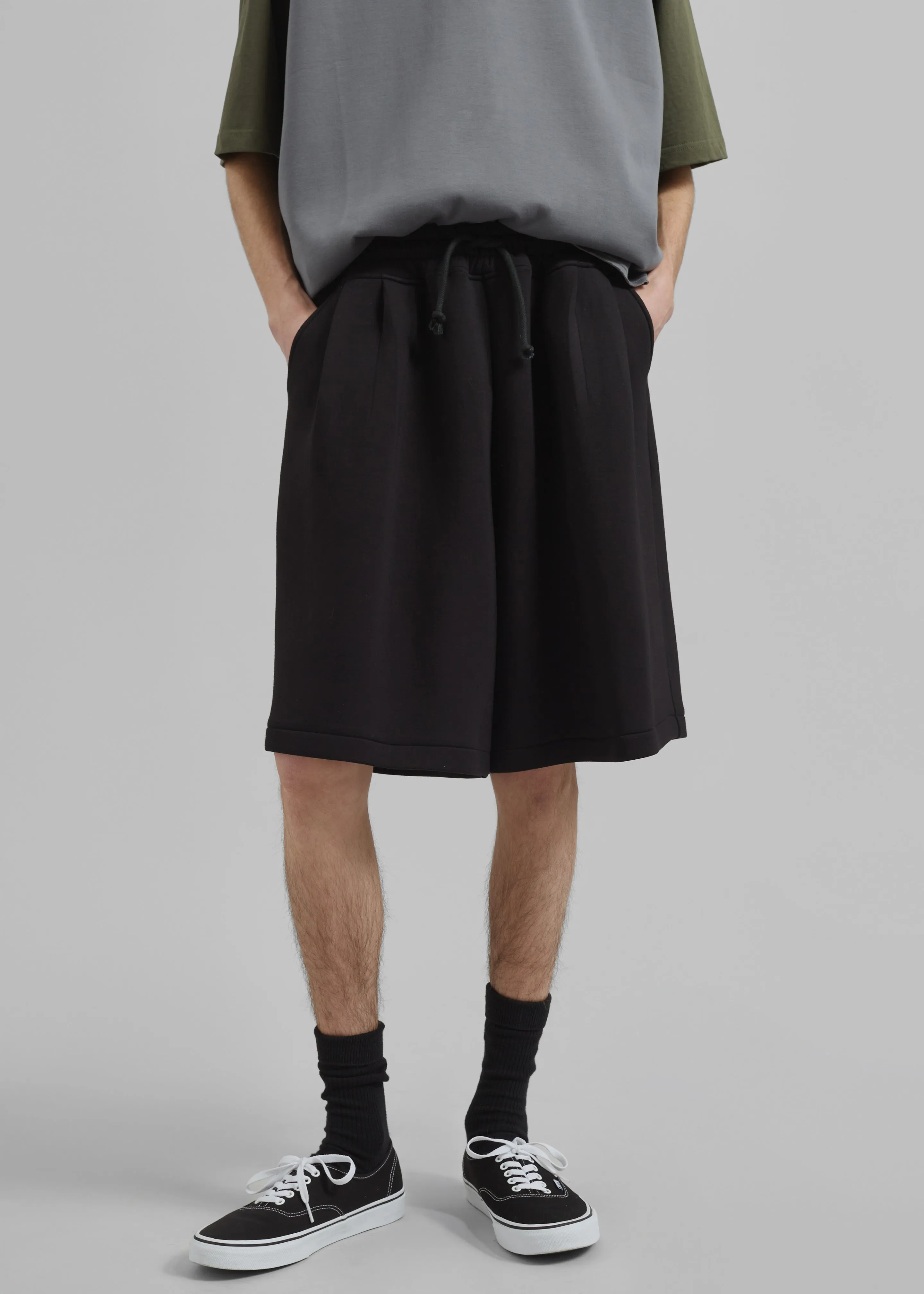 Tate Sweat Shorts - Black sold by Frankie Shop product image thumbnail 4