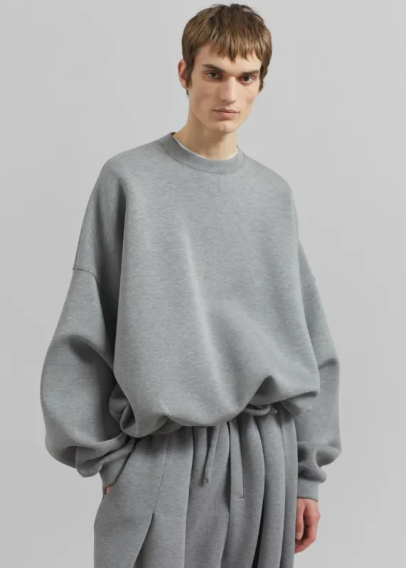 Tate Sweatshirt - Grey sold by Frankie Shop