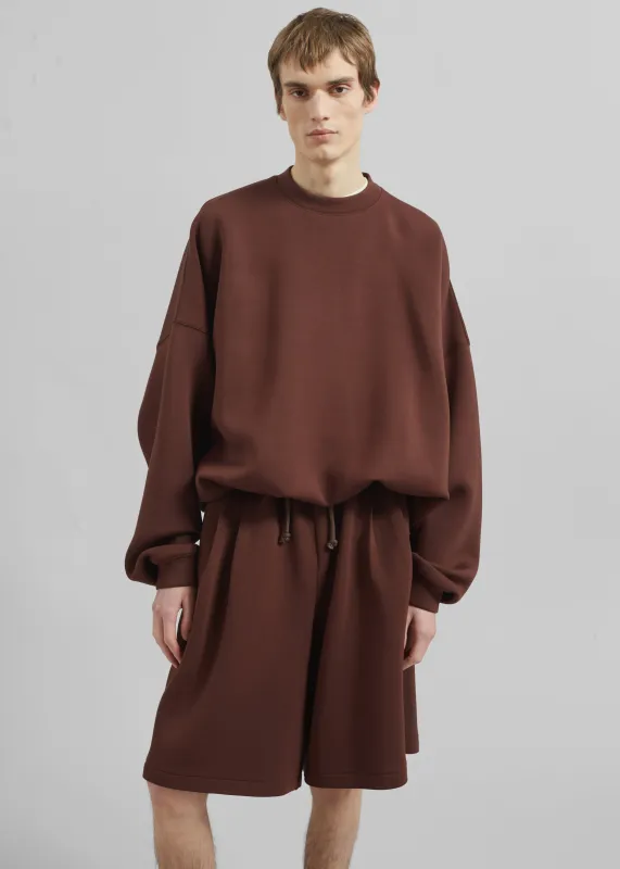 Tate Sweatshirt - Brown made by Frankie Shop