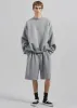 Tate Sweat Shorts - Grey sold by Frankie Shop