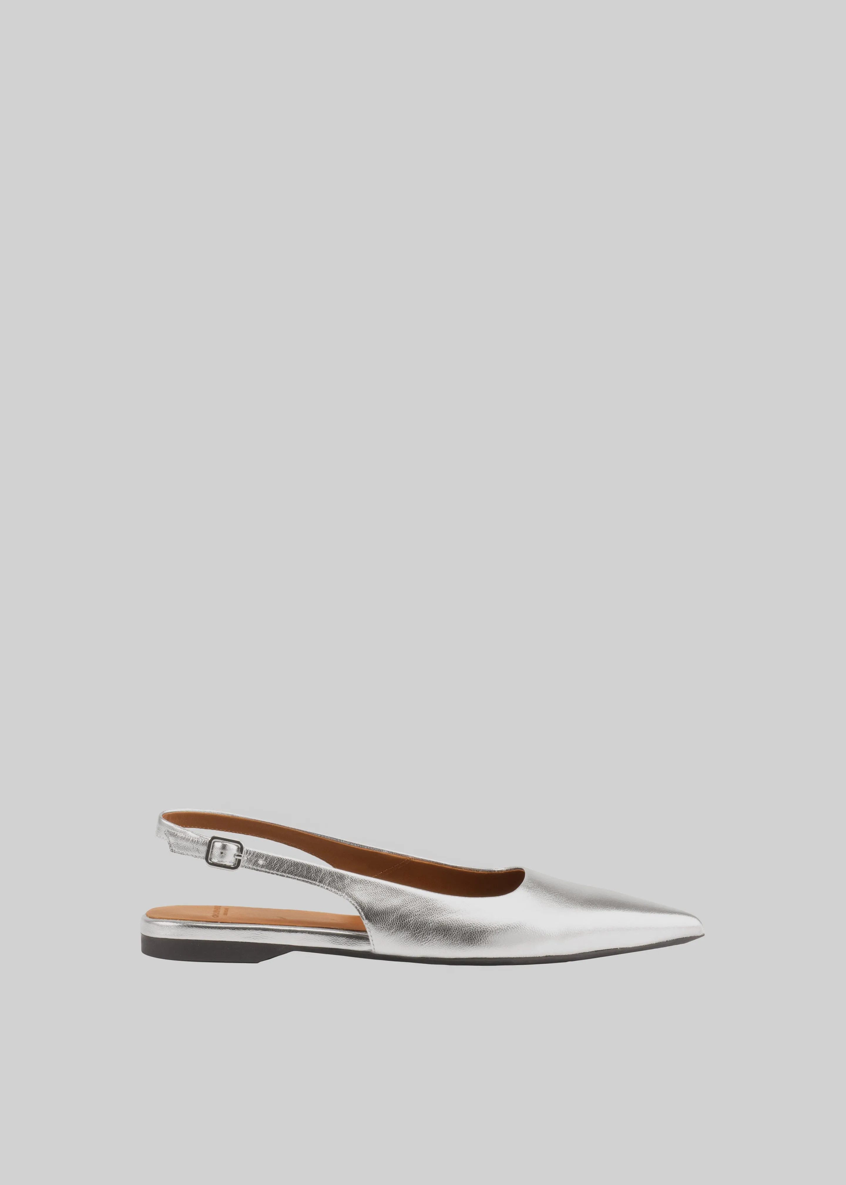 Vagabond Hermine Slingbacks - Silver sold by Frankie Shop product image thumbnail 2