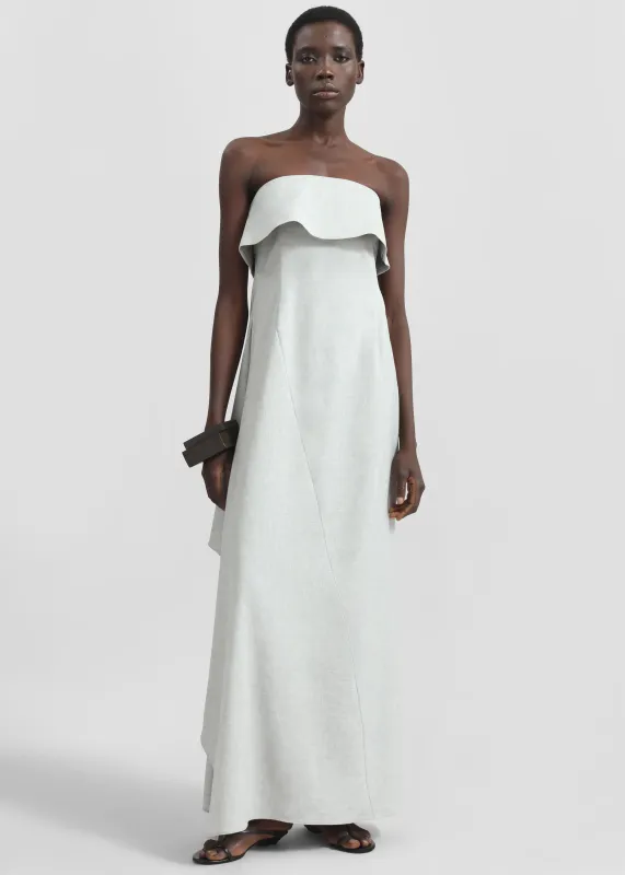 The Garment Gabriel Gown - Light Grey made by Frankie Shop