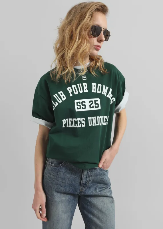 Pieces Uniques Le T-Shirt Adem Cph - Green sold by Frankie Shop