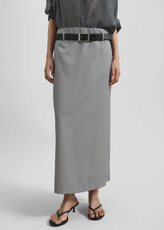 Neris Pencil Skirt - Grey made by Frankie Shop