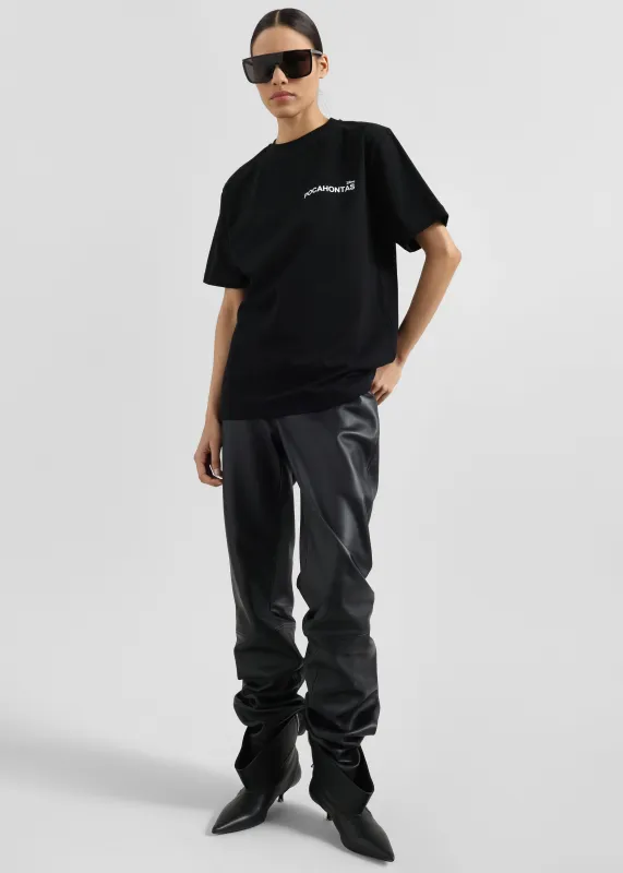 Disney x Coperni Pocahontas T-Shirt - Black made by Frankie Shop