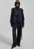 Daytona Pleated Trousers - Navy sold by Frankie Shop