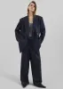 Daytona Pleated Trousers - Navy sold by Frankie Shop