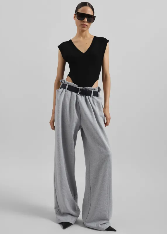Cove Track Pants - Grey sold by Frankie Shop