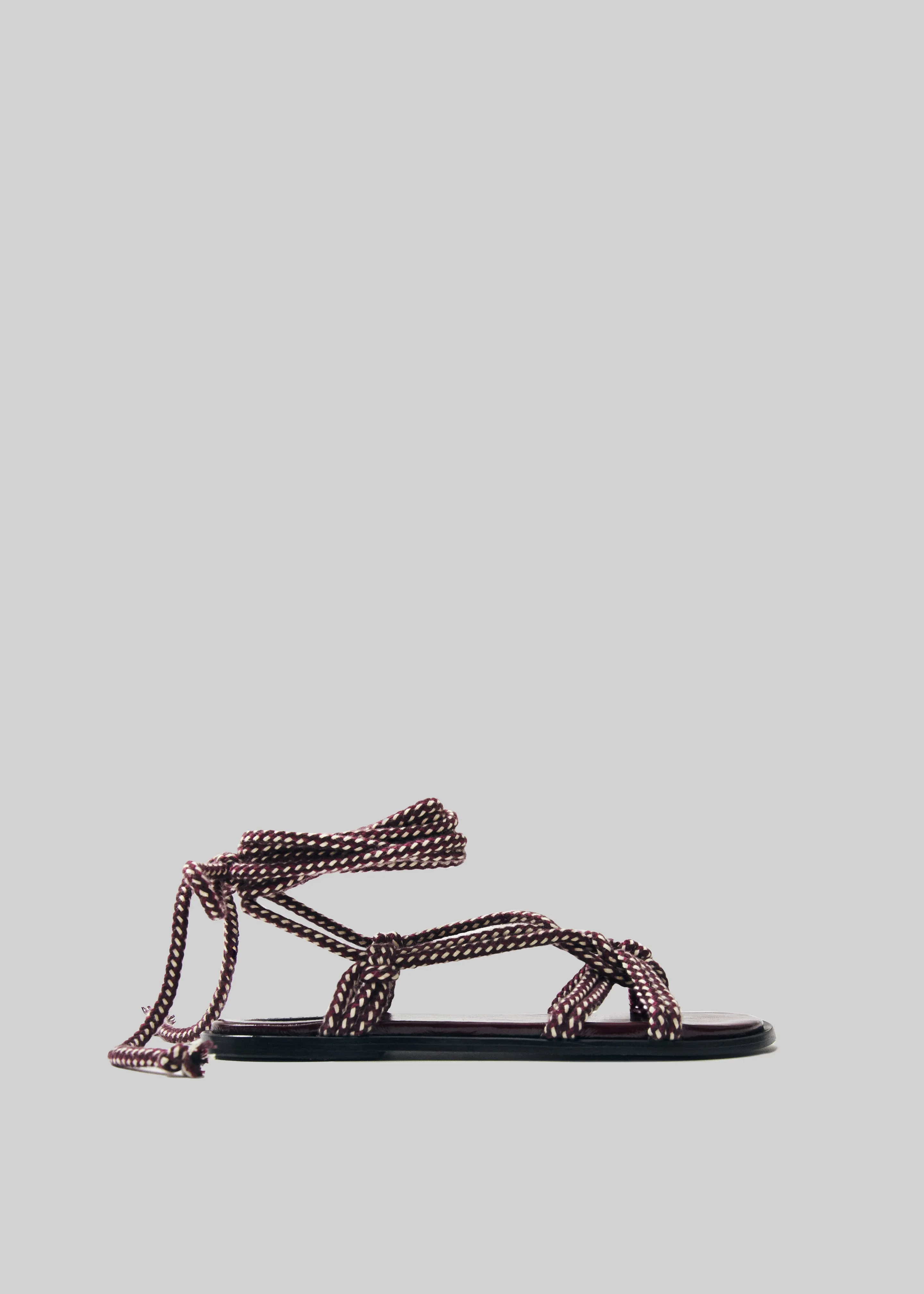 Alohas Tory Sandals - Burgundy sold by Frankie Shop product image thumbnail 3