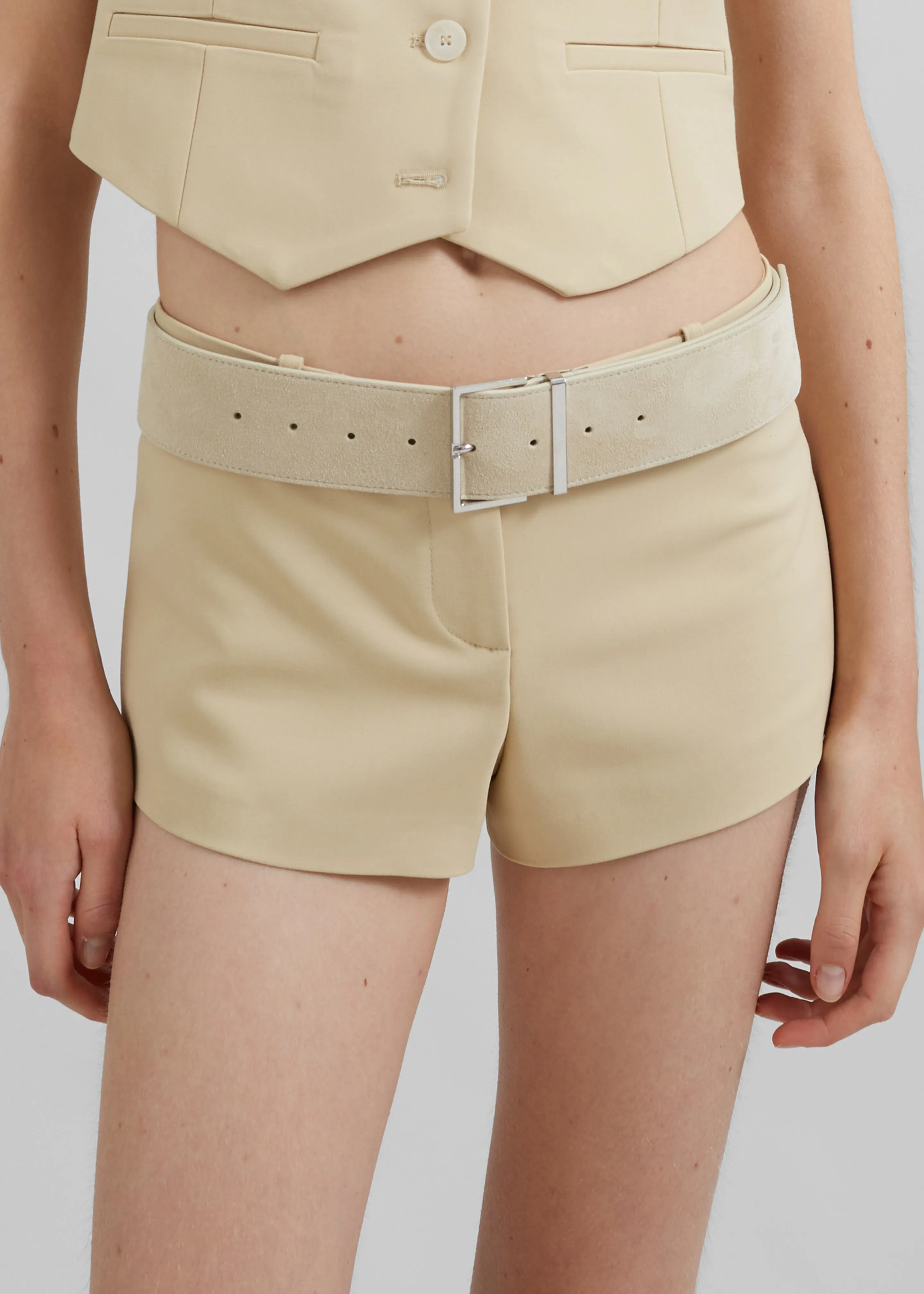 Roma Hot Pants - Beige sold by Frankie Shop product image thumbnail 2