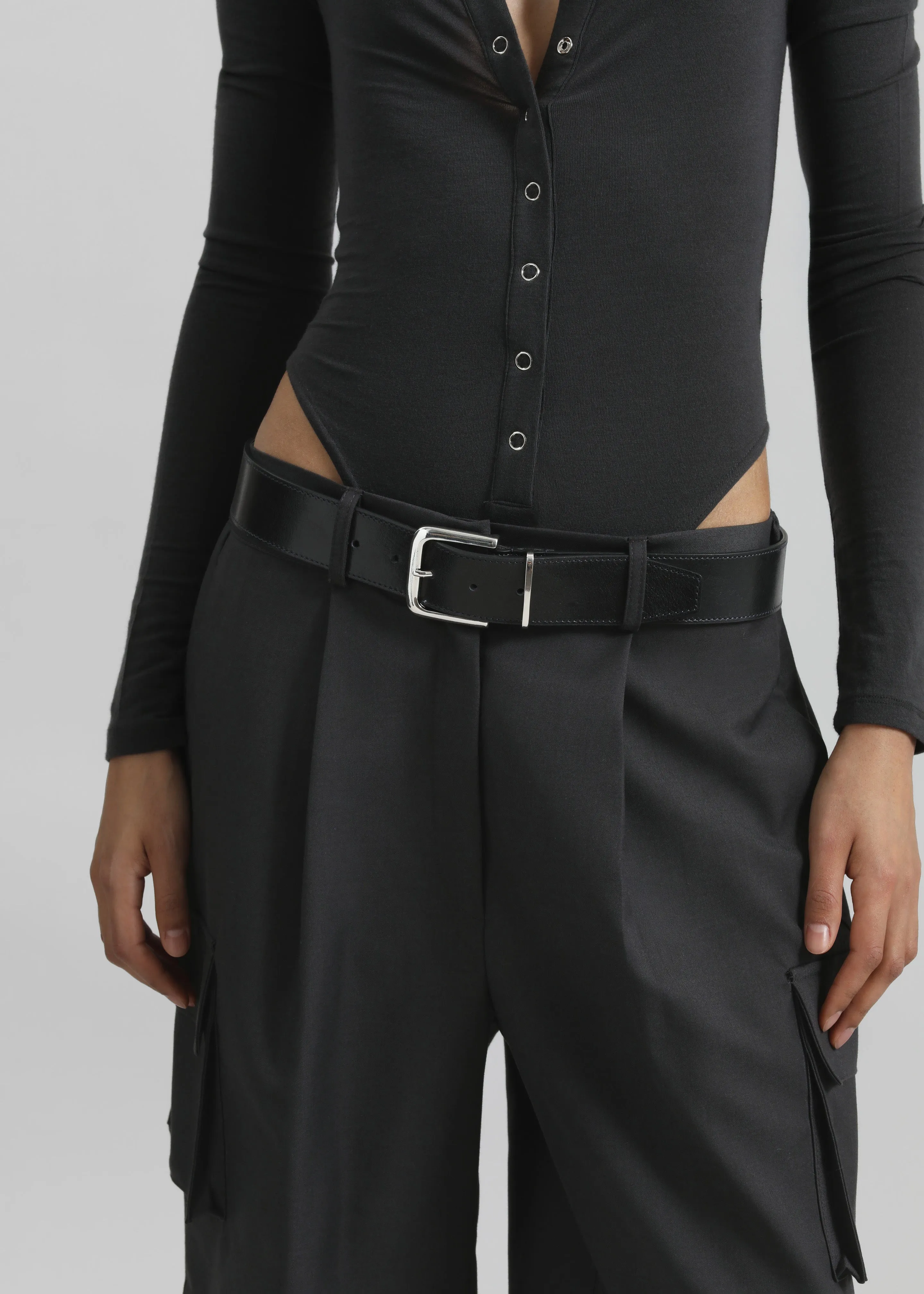 Nersac Cargo Bermuda Shorts - Charcoal sold by Frankie Shop product image thumbnail 4