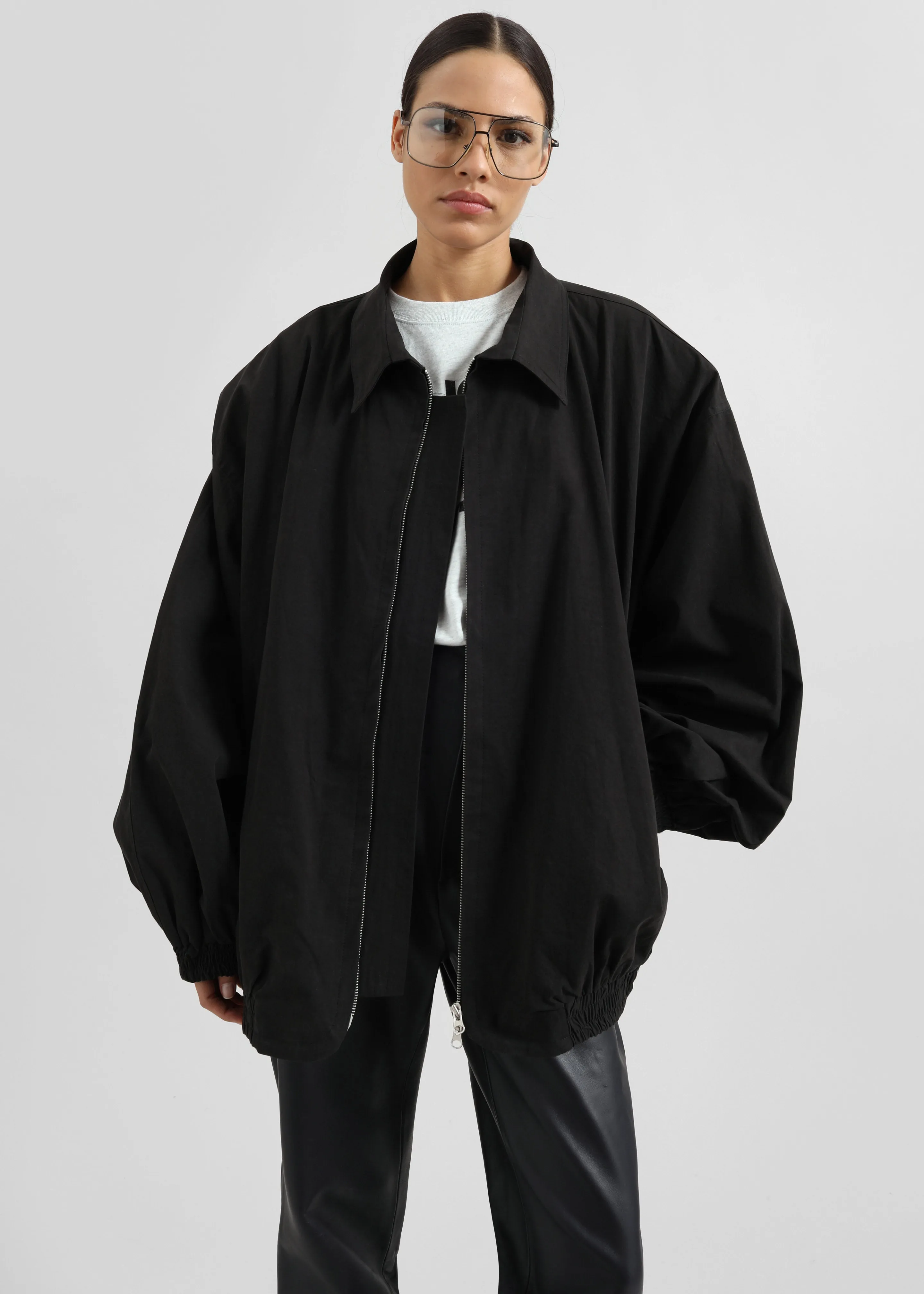Keswick Bomber Jacket - Black sold by Frankie Shop product image thumbnail 3