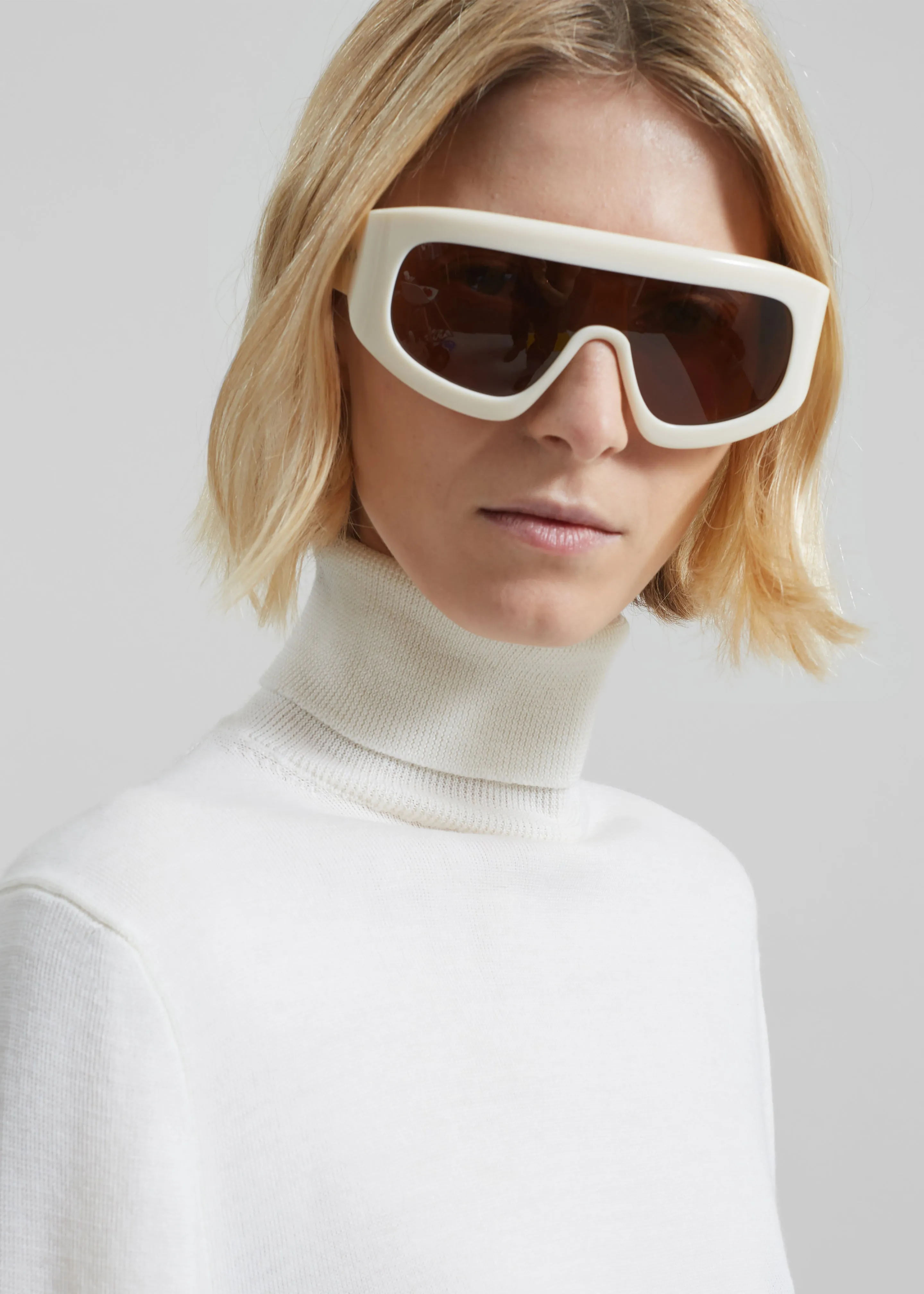 Port Tanger Saraa Sunglasses - Sandarac Acetate/Tobacco Lens sold by Frankie Shop product image thumbnail 4