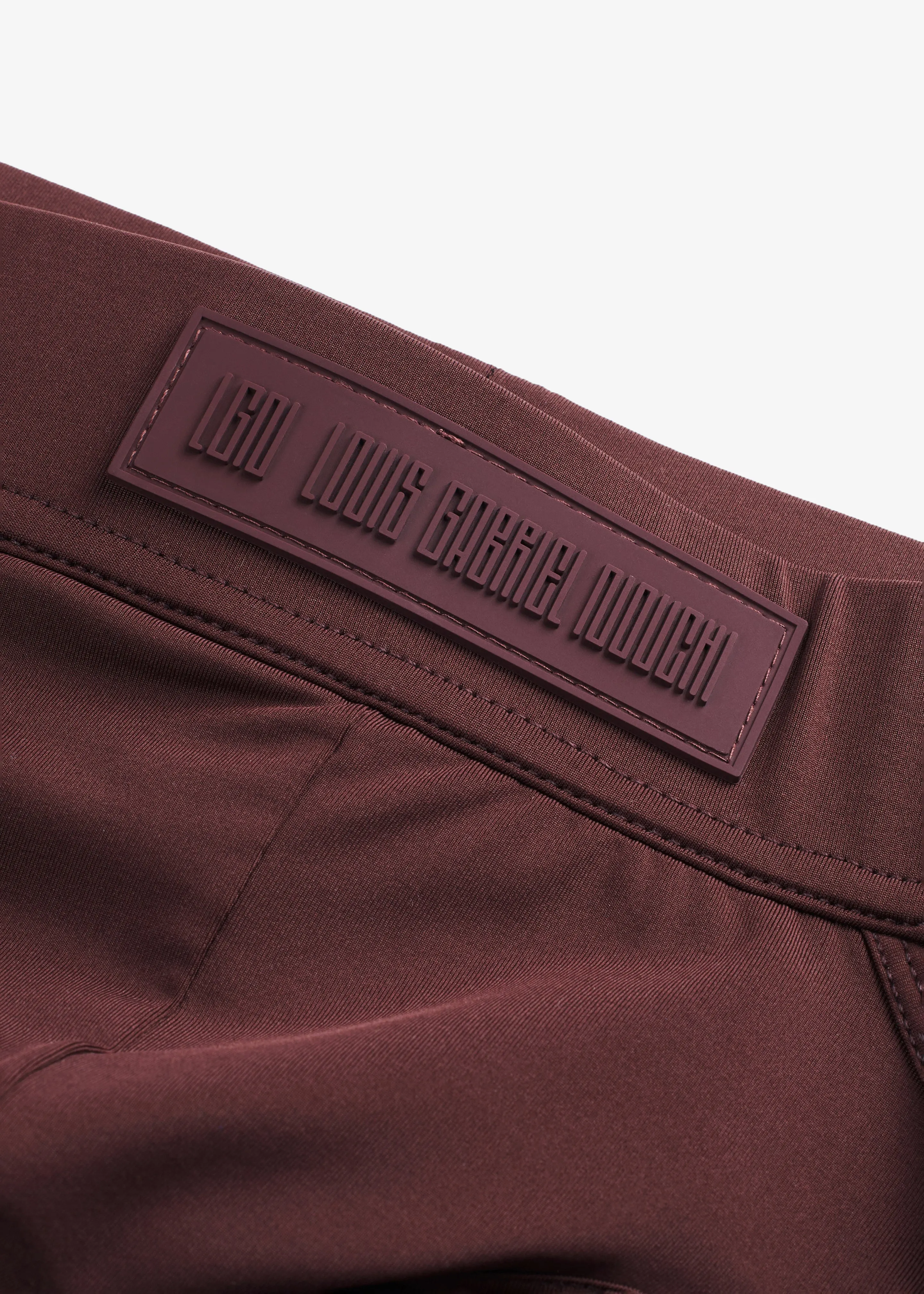 Louis Gabriel Nouchi Signature Swim Briefs - Burgundy sold by Frankie Shop product image thumbnail 2