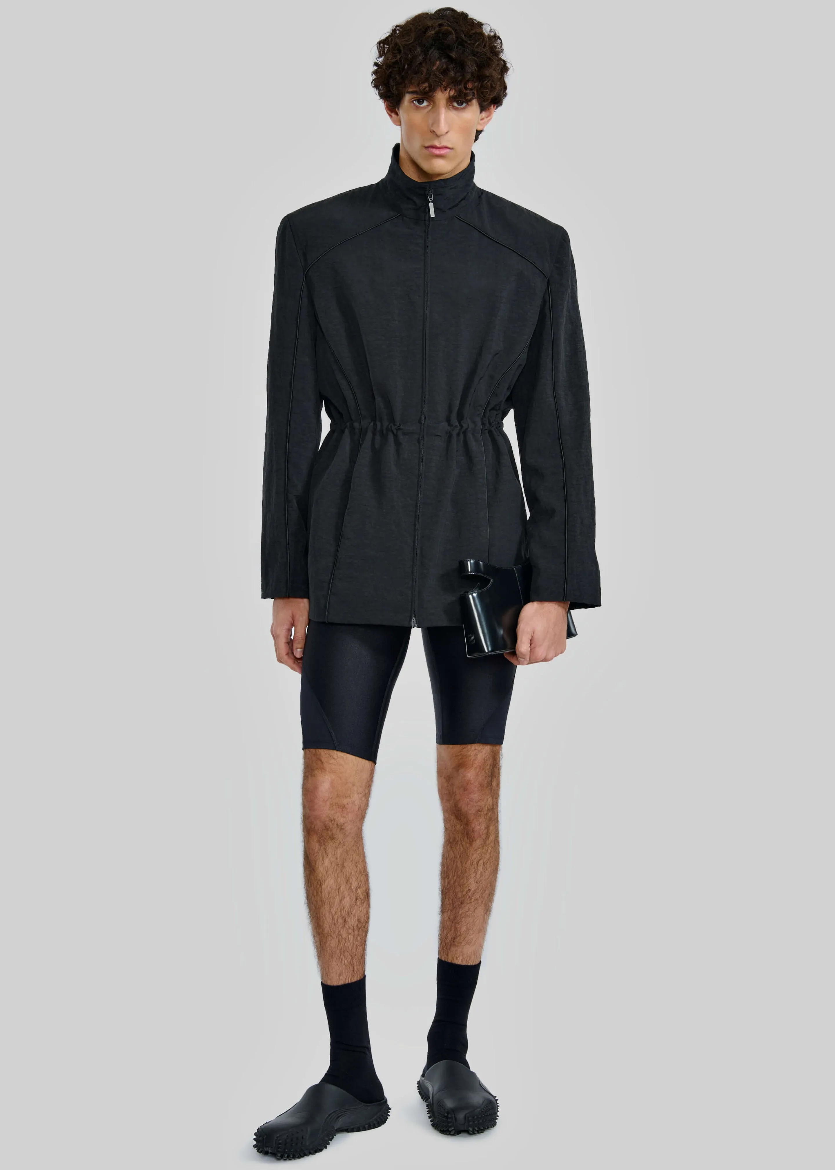 Louis Gabriel Nouchi Tailored Padded Jacket - Black sold by Frankie Shop product image thumbnail 4
