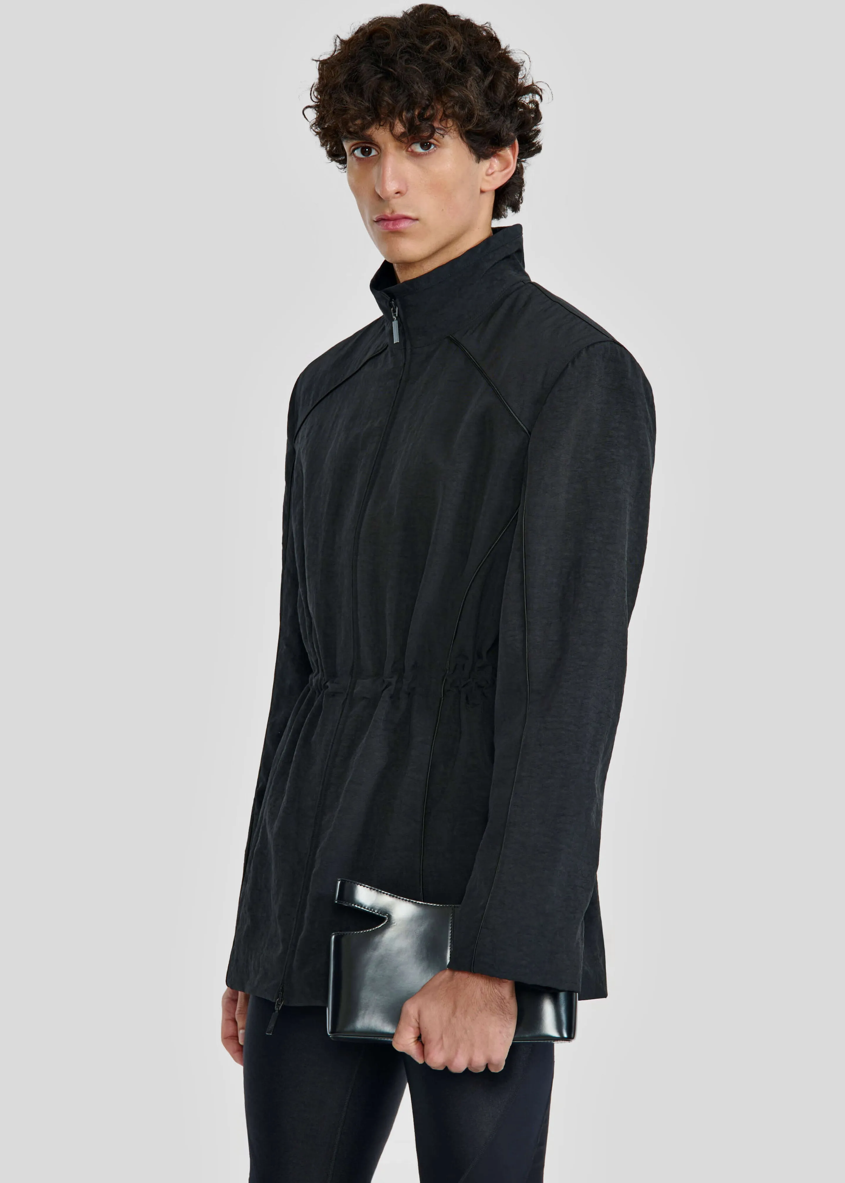 Louis Gabriel Nouchi Tailored Padded Jacket - Black sold by Frankie Shop product image thumbnail 5