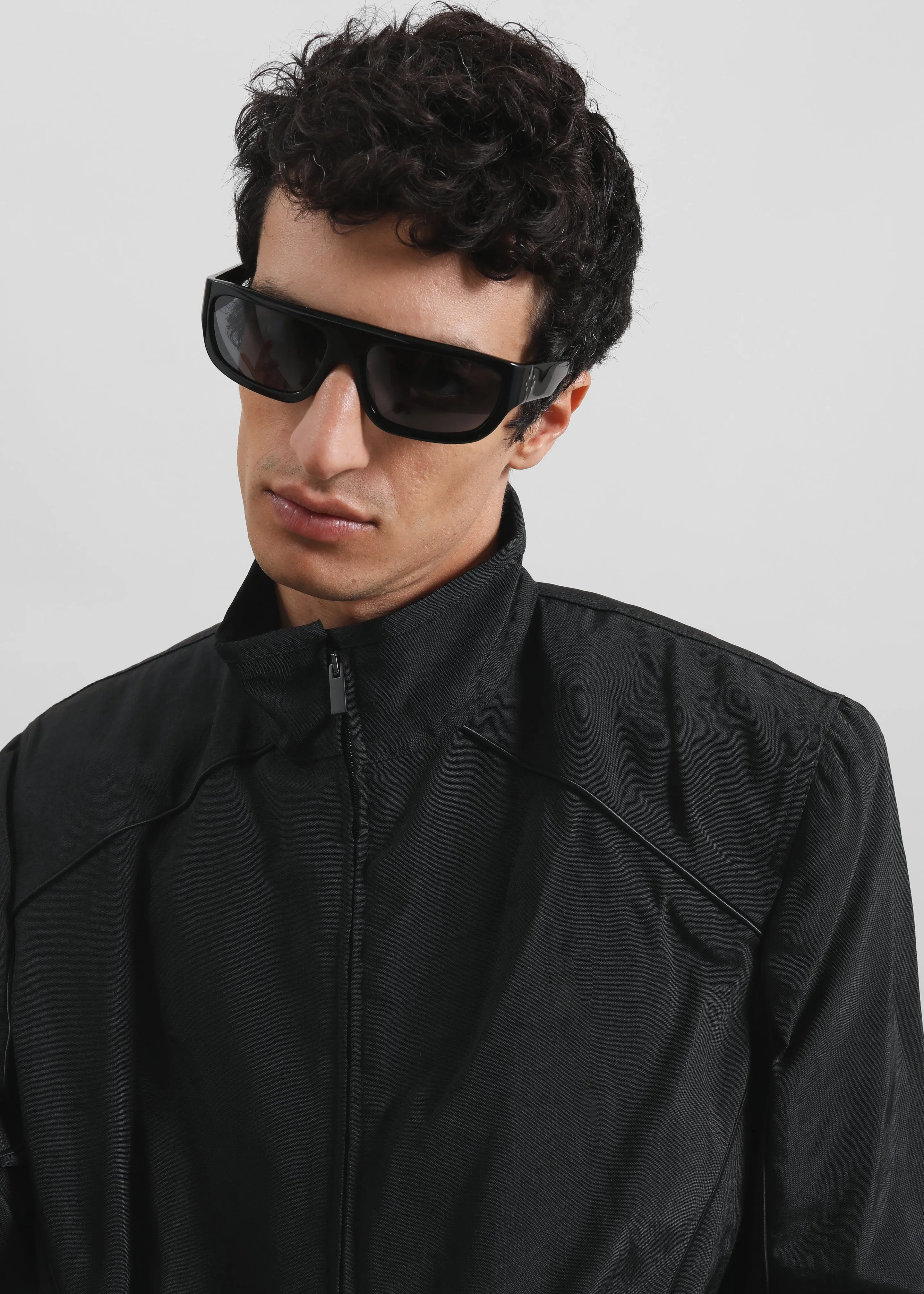 Louis Gabriel Nouchi Tailored Padded Jacket - Black sold by Frankie Shop product image thumbnail 3