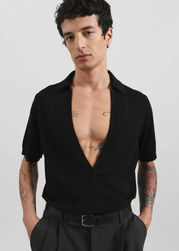Louis Gabriel Nouchi Polo - Black sold by Frankie Shop