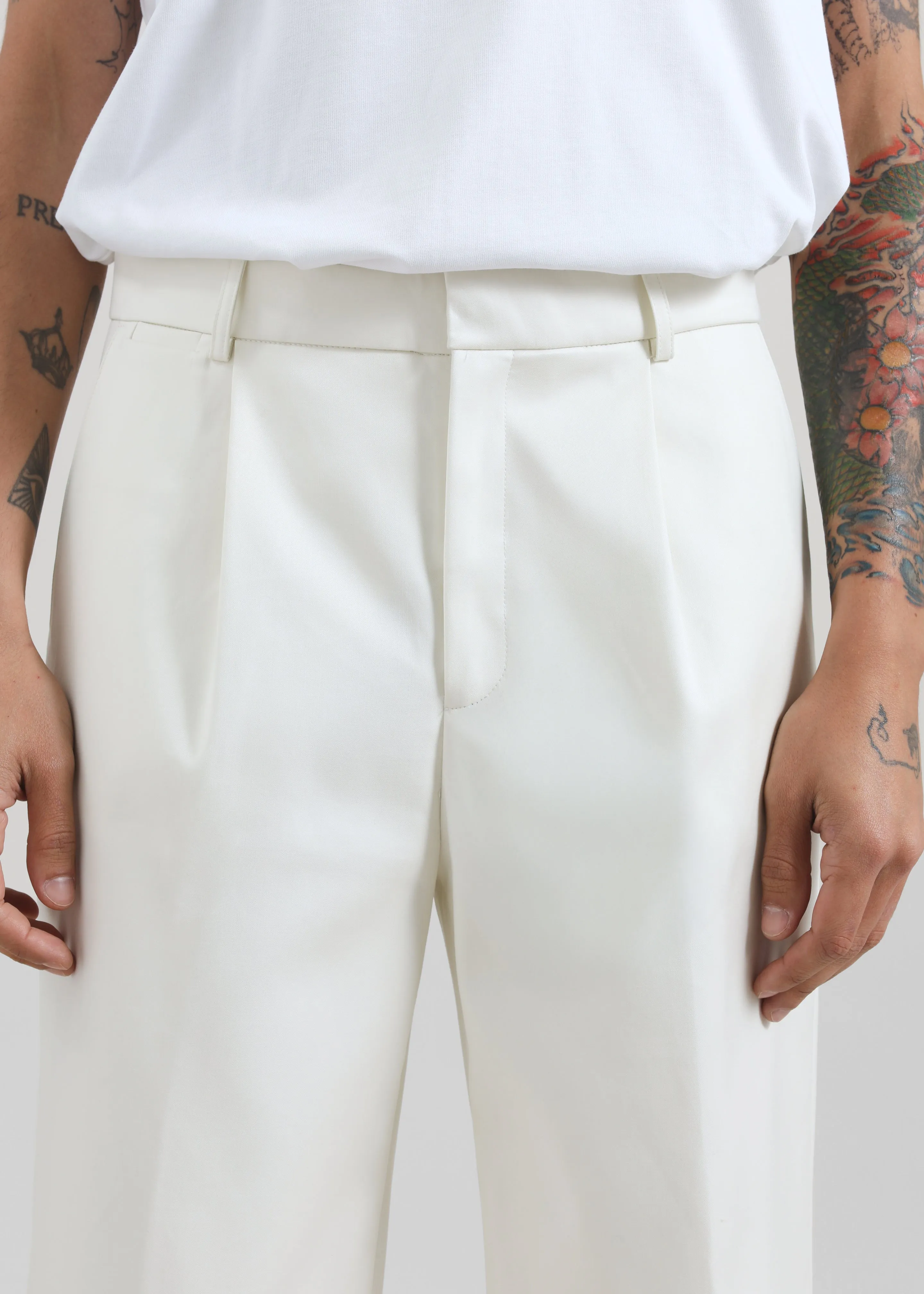 Louis Gabriel Nouchi Bermuda Shorts - Bone sold by Frankie Shop product image thumbnail 2