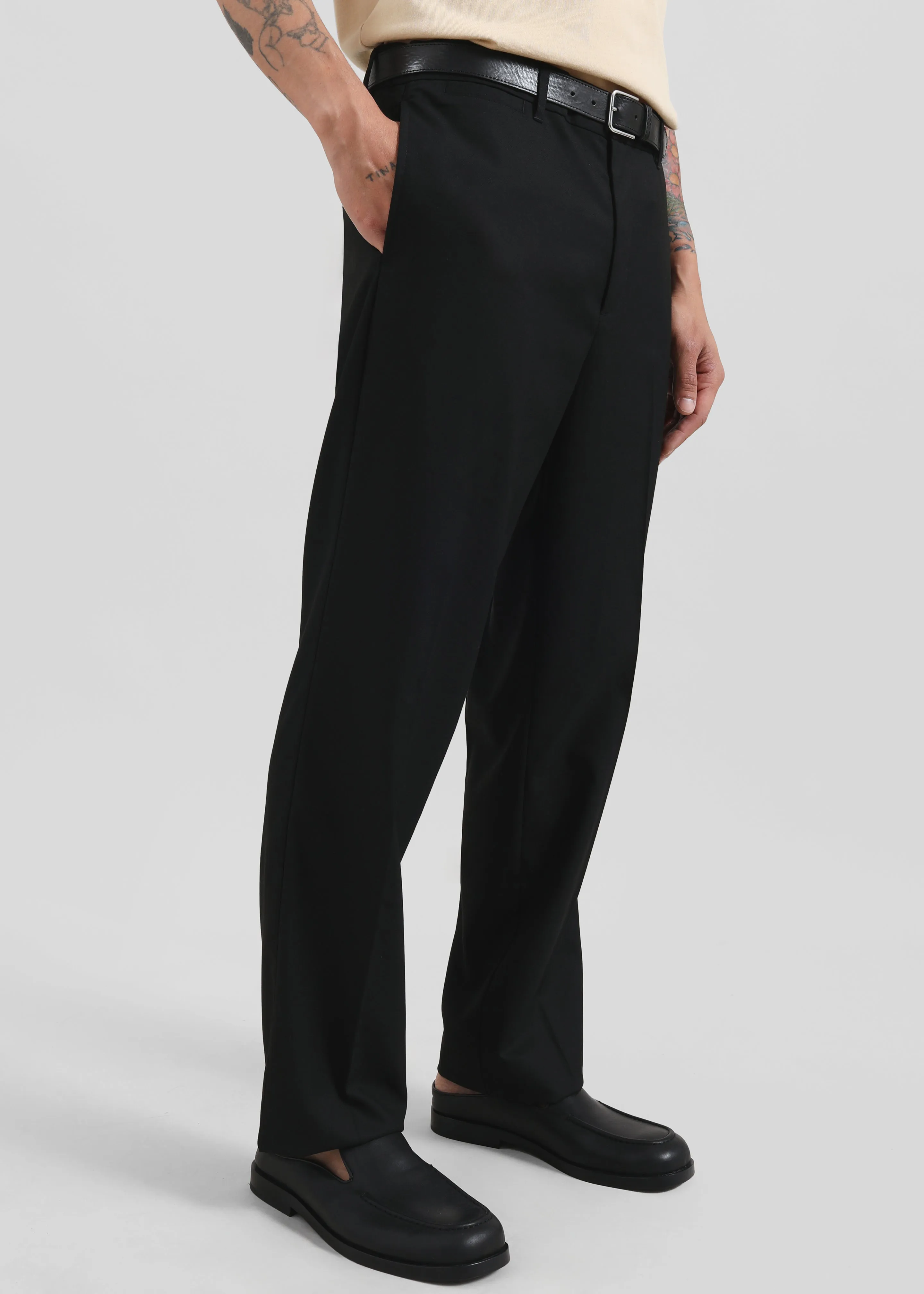 Samsøe Samsøe Johnny Trousers - Black sold by Frankie Shop
