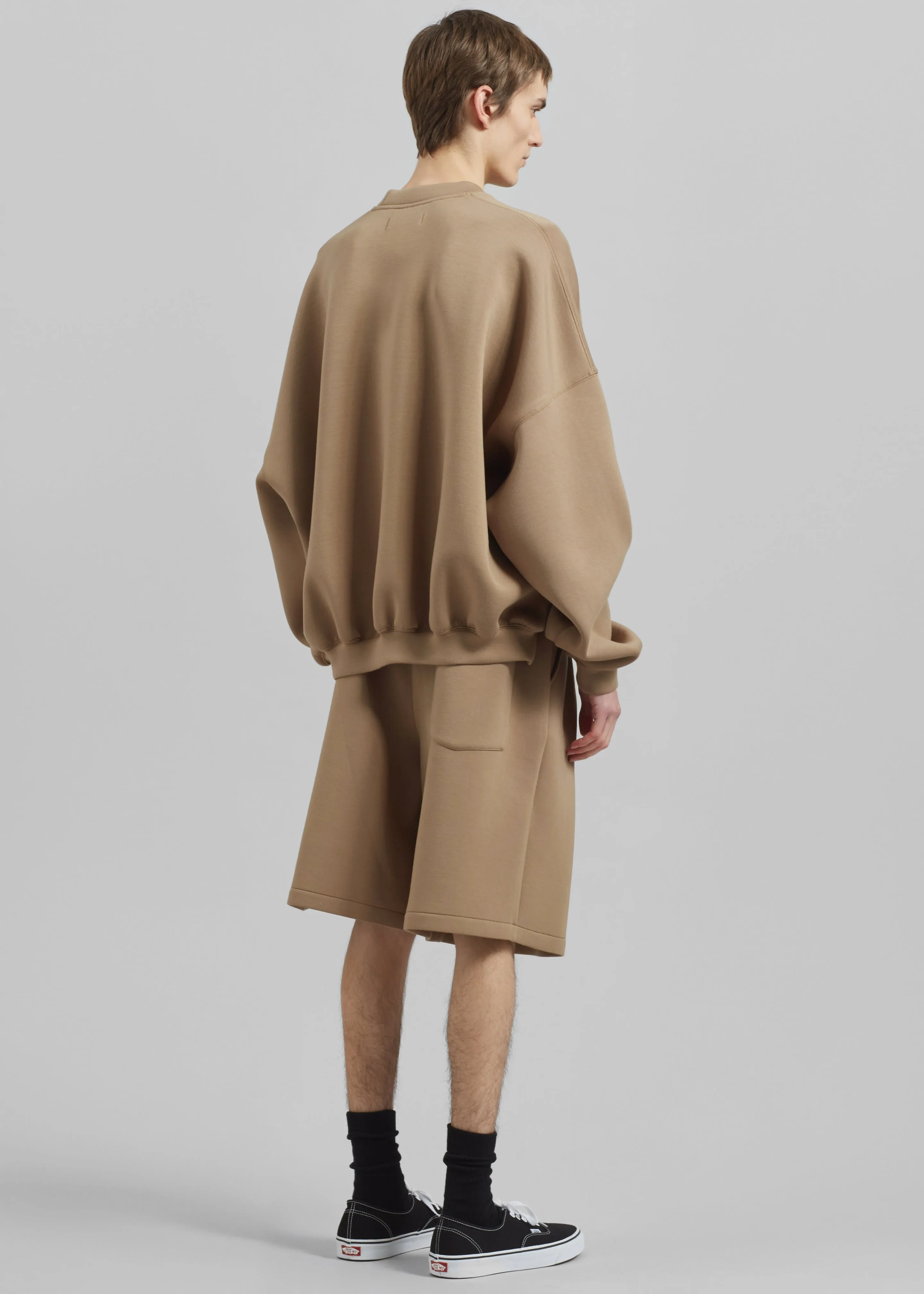 Tate Sweat Shorts - Camel sold by Frankie Shop product image thumbnail 5