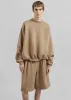 Tate Sweat Shorts - Camel sold by Frankie Shop