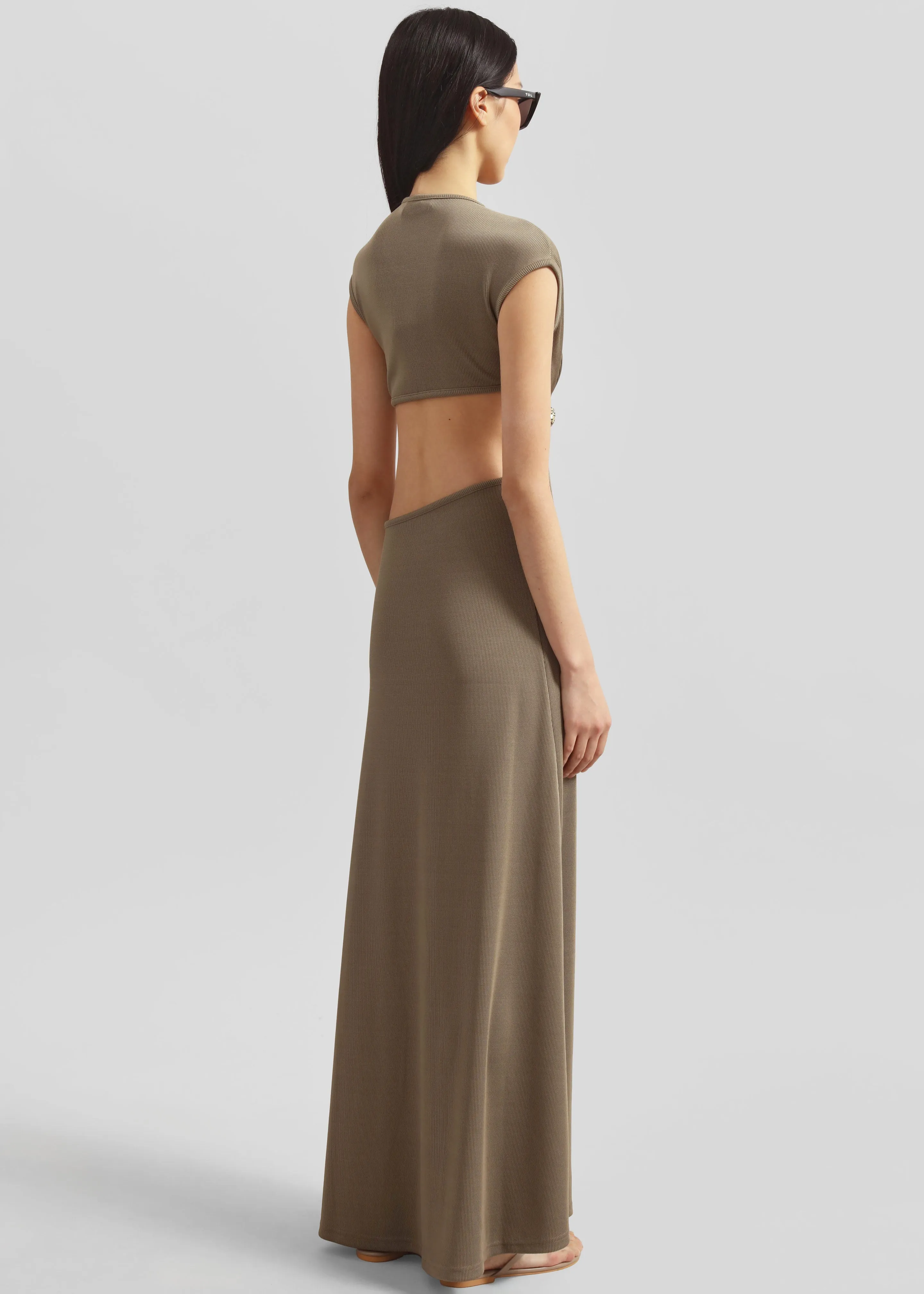 Christopher Esber S-Buckle Tank Dress - Eucalypt sold by Frankie Shop product image thumbnail 5