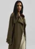 Veyron Trench Coat - Khaki sold by Frankie Shop
