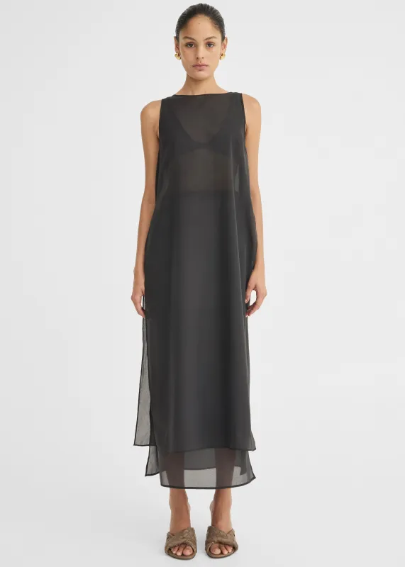 Solaqua Aurora Tunic - Noir sold by Frankie Shop