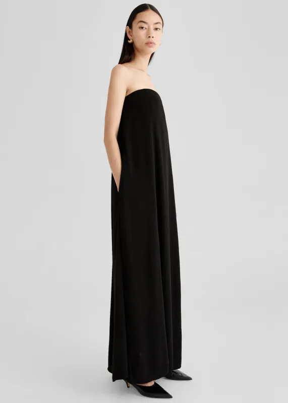 Solaqua Fille Dress - Noir made by Frankie Shop