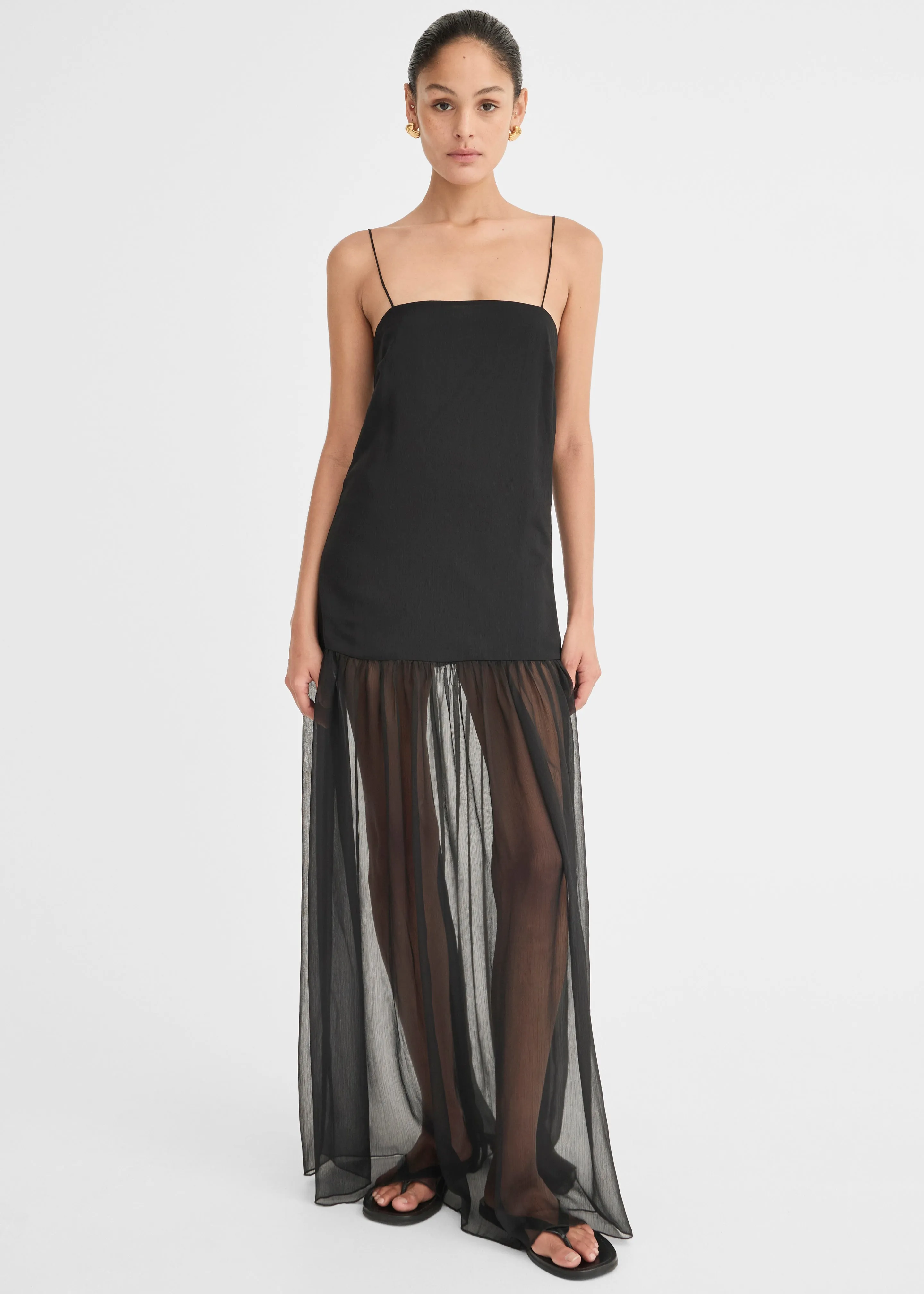 Solaqua Paloma Dress - Noir sold by Frankie Shop product image thumbnail 4