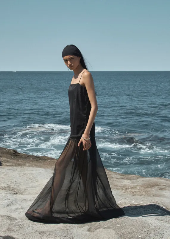 Solaqua Paloma Dress - Noir sold by Frankie Shop