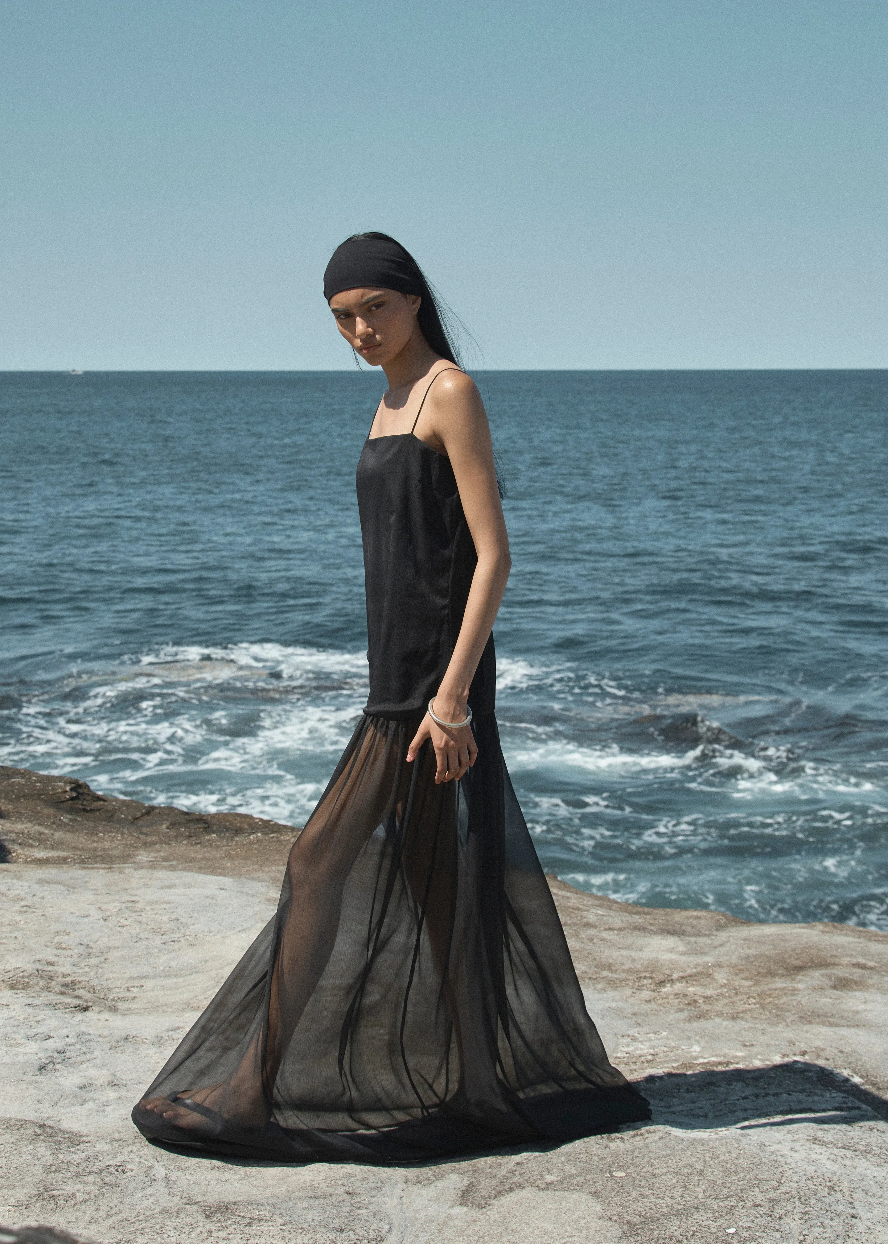 Solaqua Paloma Dress - Noir sold by Frankie Shop