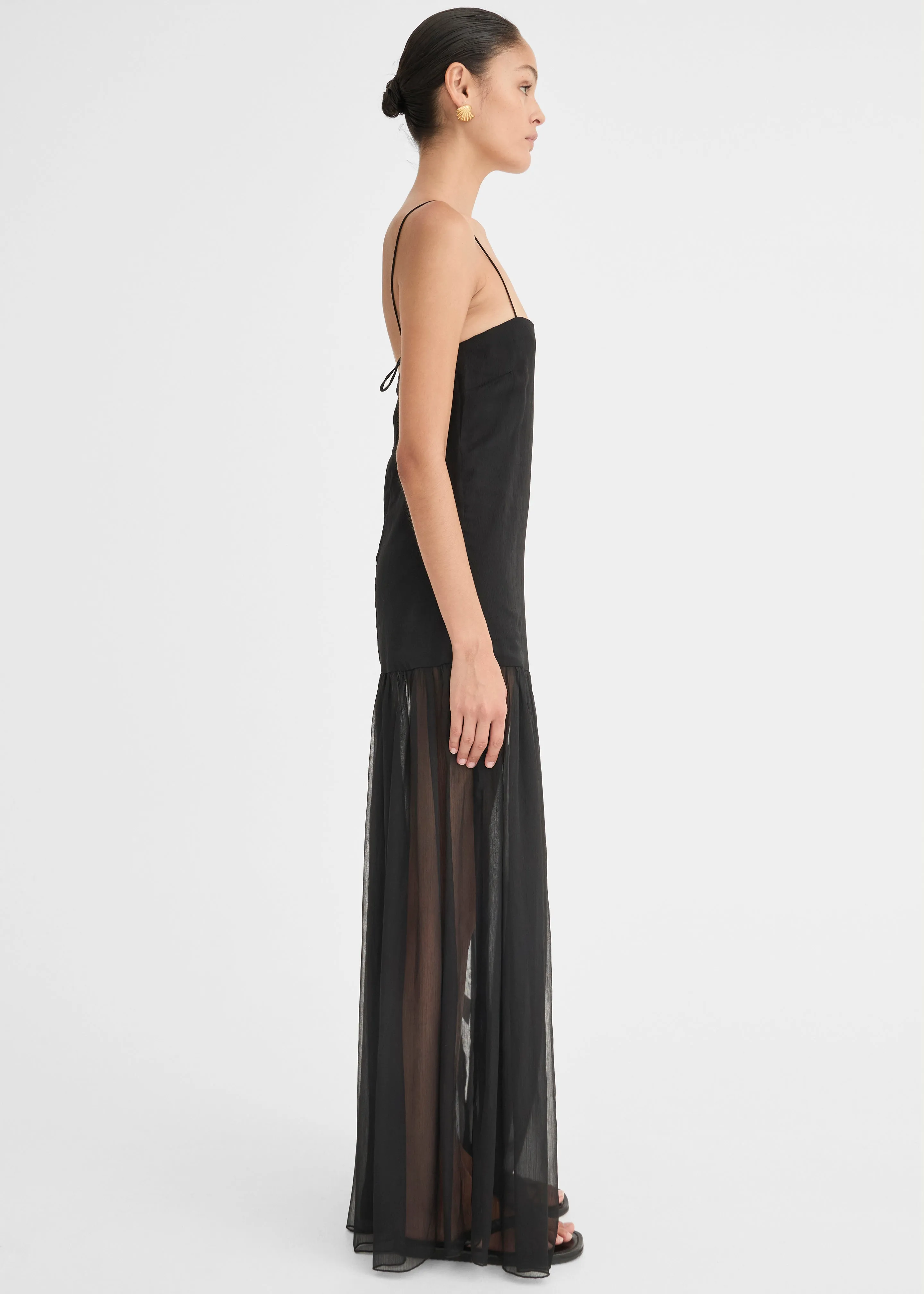 Solaqua Paloma Dress - Noir sold by Frankie Shop product image thumbnail 5