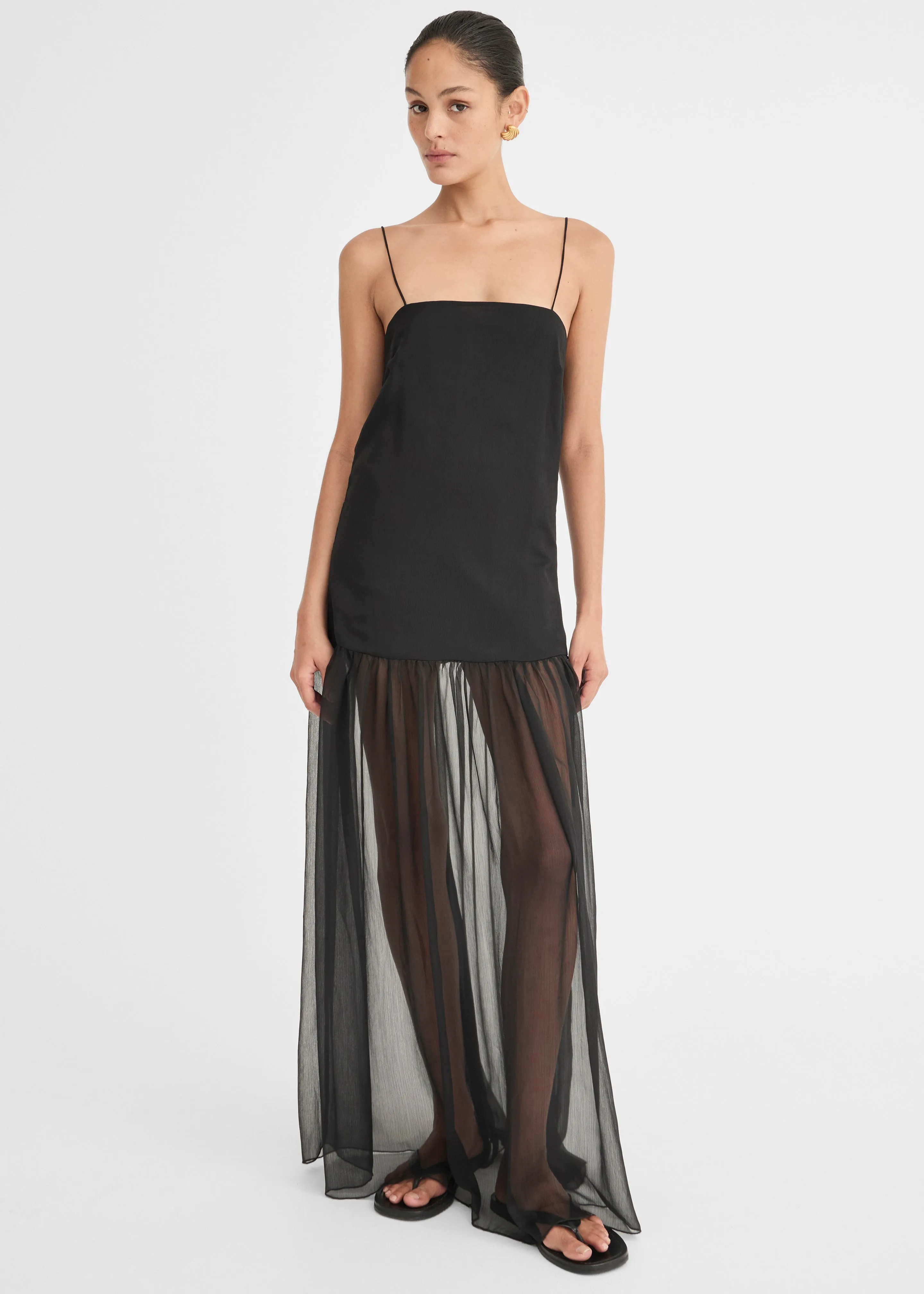 Solaqua Paloma Dress - Noir sold by Frankie Shop product image thumbnail 2