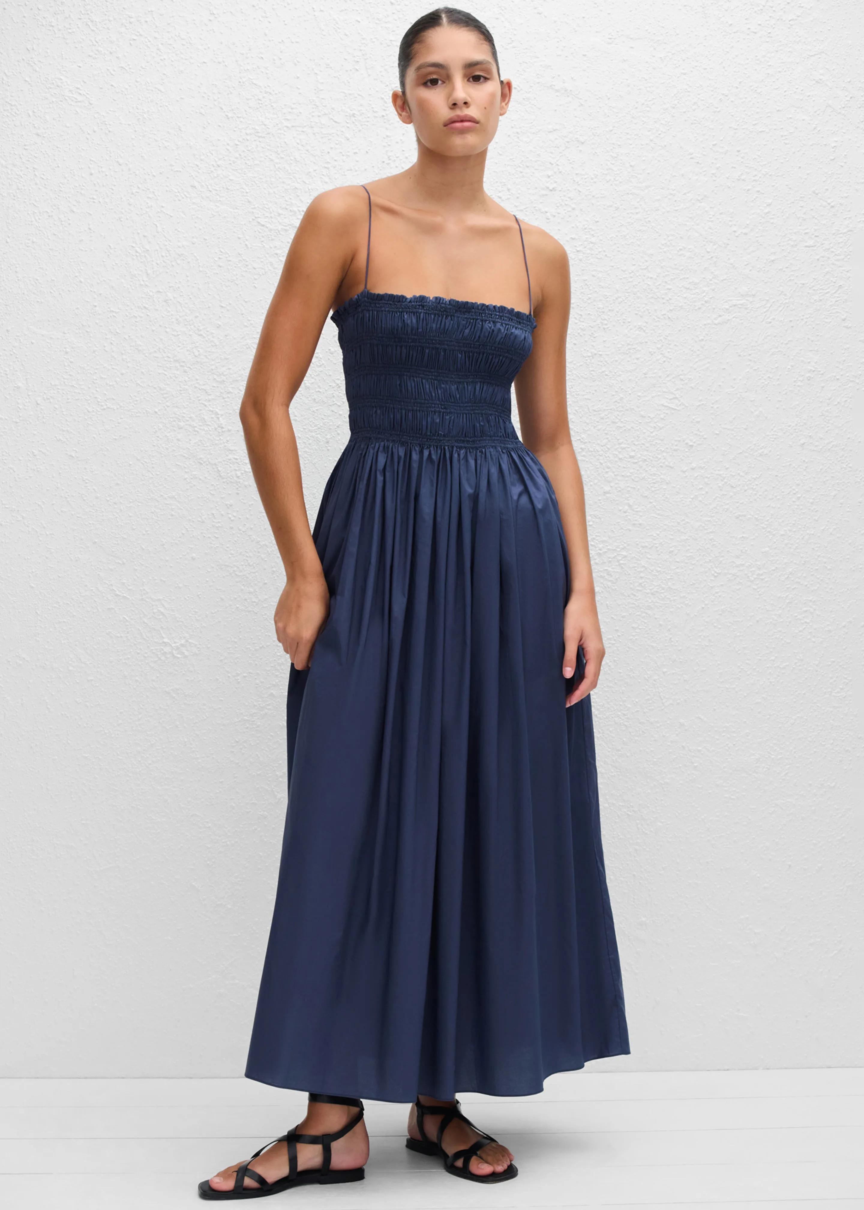 Matteau Shirred Bodice Dress - Dusk sold by Frankie Shop product image thumbnail 4